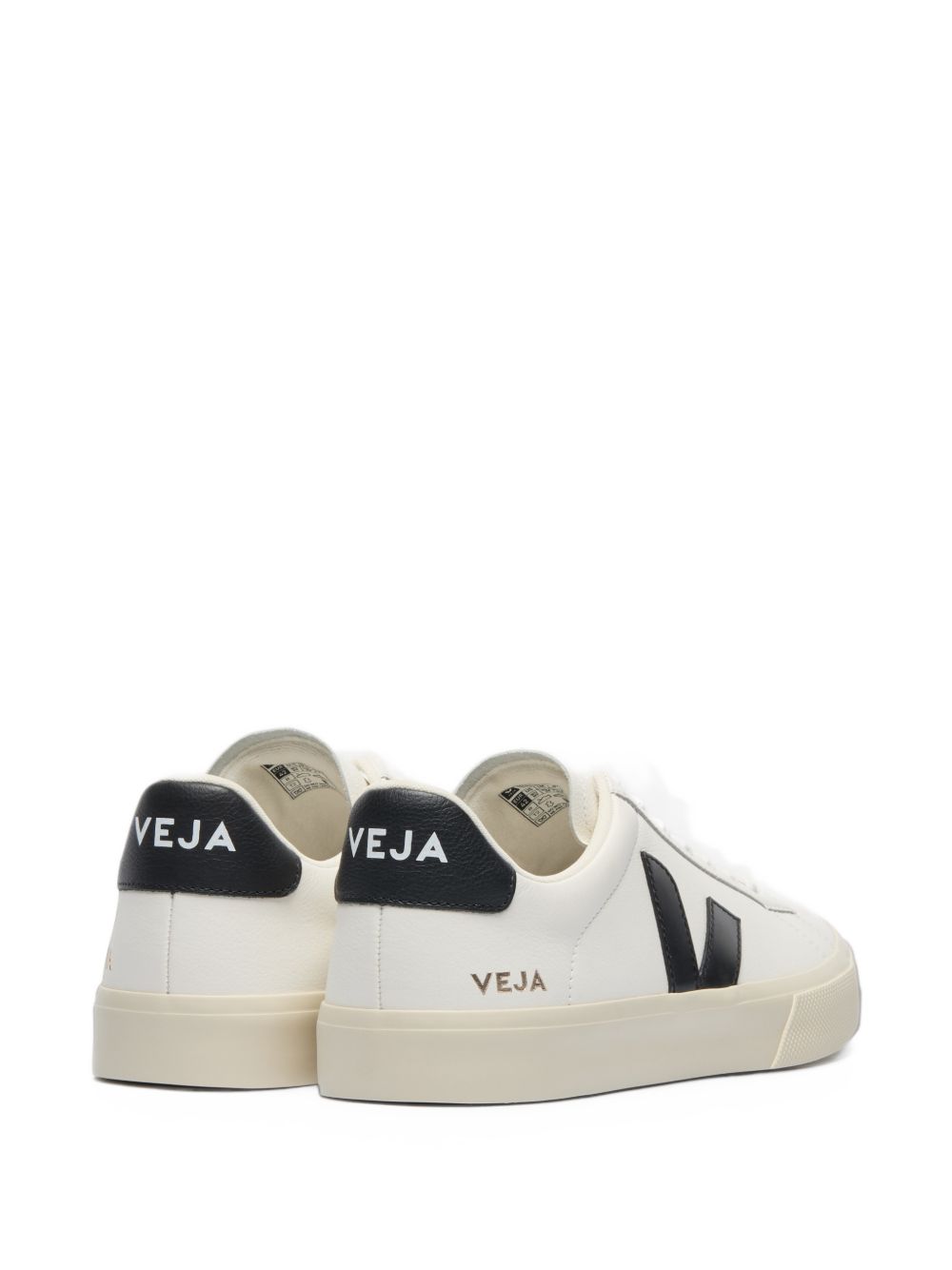 Campo Leather Extra-White_Black CP0501537 EXTRAWHITEBLACK VEJA