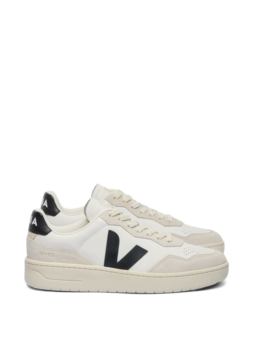 V-90 O.T. Leather White_Black VD2021061 WHITEBLACK VEJA