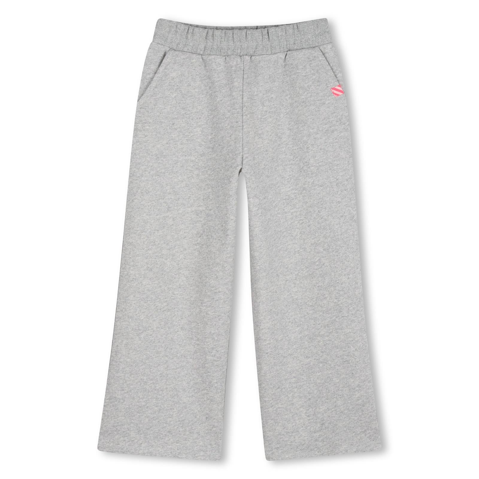 Lucido fleece pantaloni jogging, vita elastica, 2 tasche, woven label at retro, straight fit. U22425 111 BILLIE BLUSH KIDS