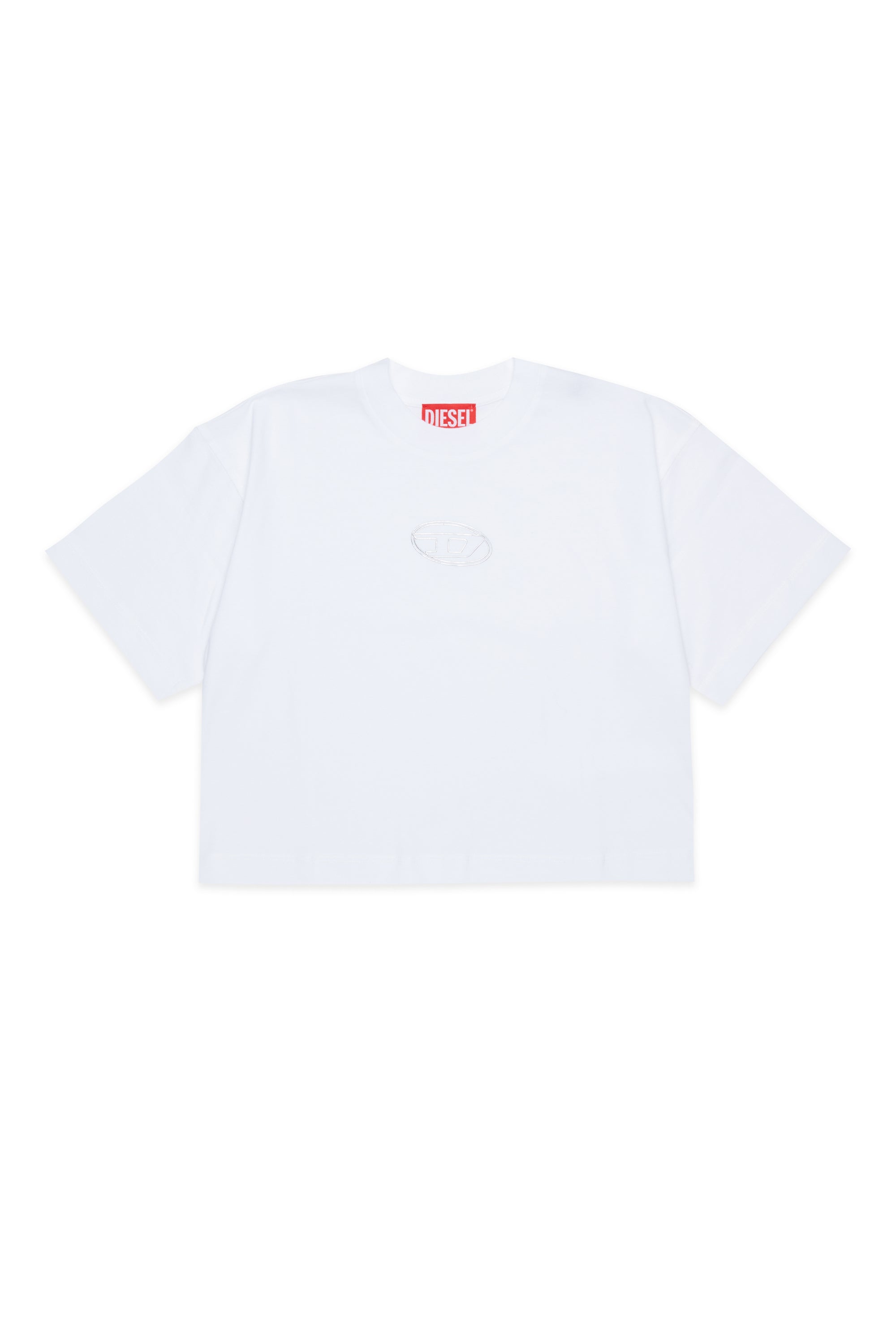 T-shirt Bianco J0291800YI9 K100 DIESEL KIDS