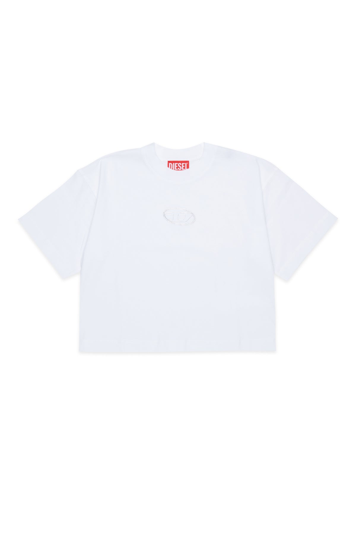 T-shirt Bianco J0291800YI9 K100 DIESEL KIDS