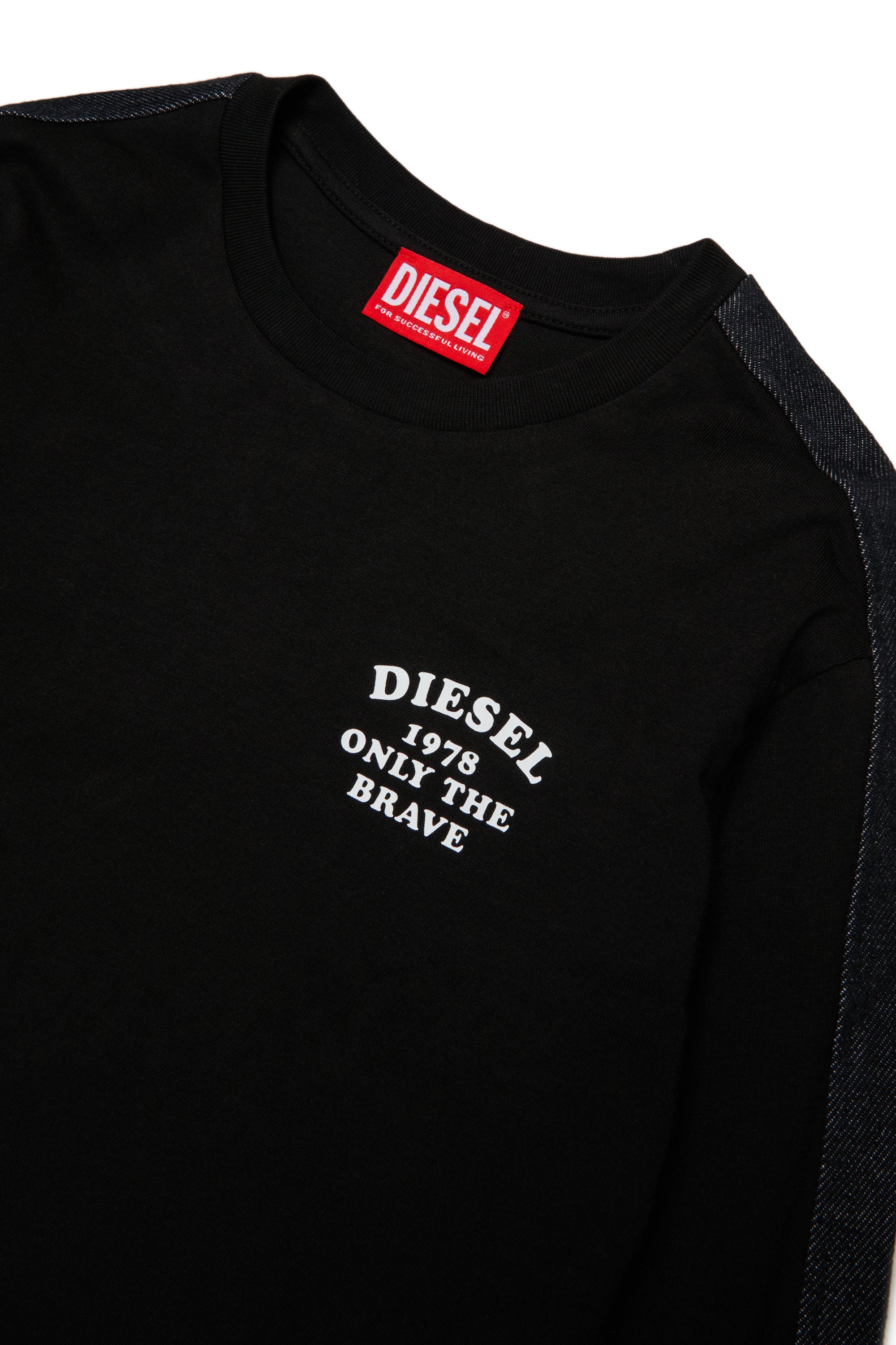 T-shirt Nero J02990KYA1Y K900 DIESEL KIDS