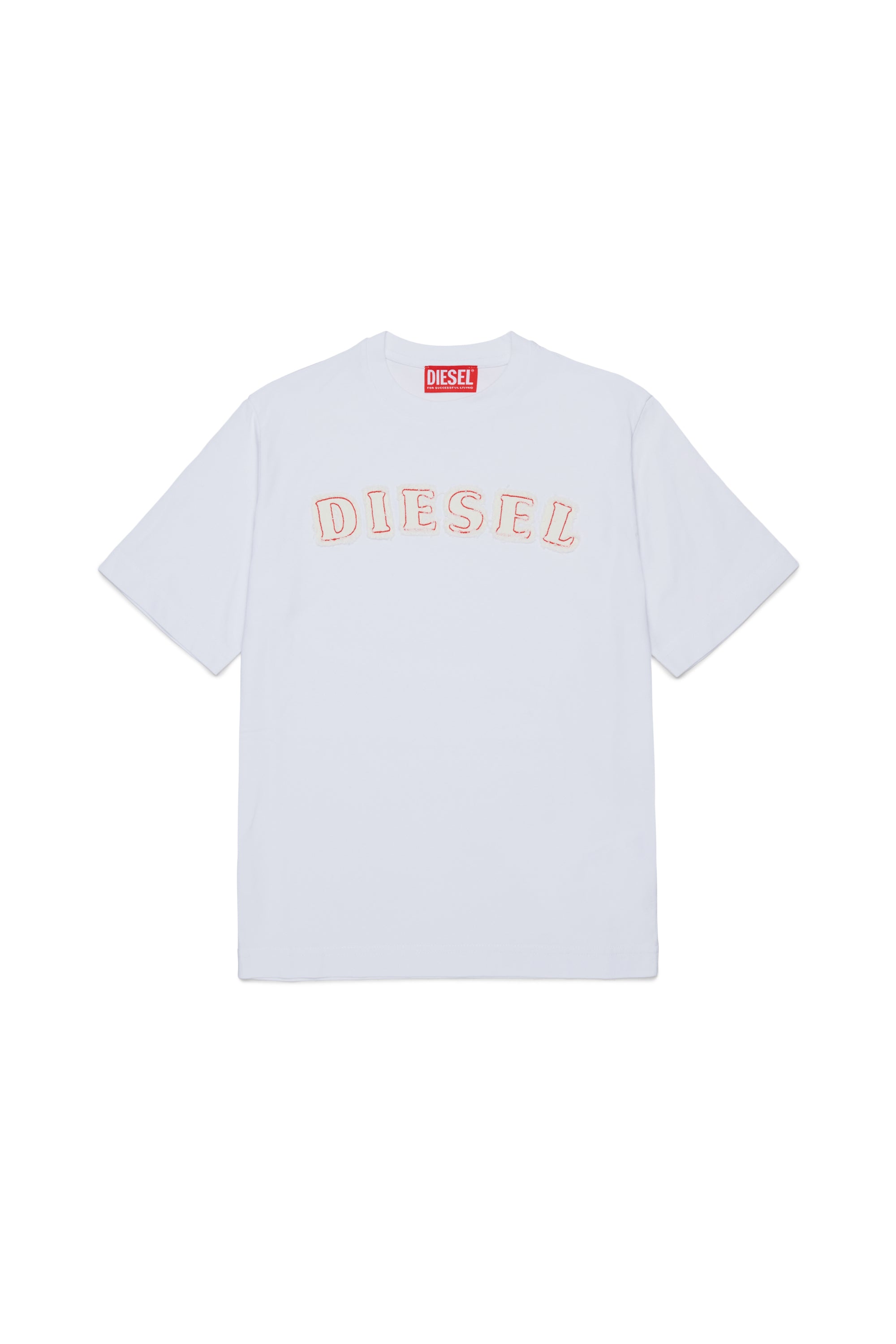 T-shirt Bianco J02992KYA1Y K100 DIESEL KIDS