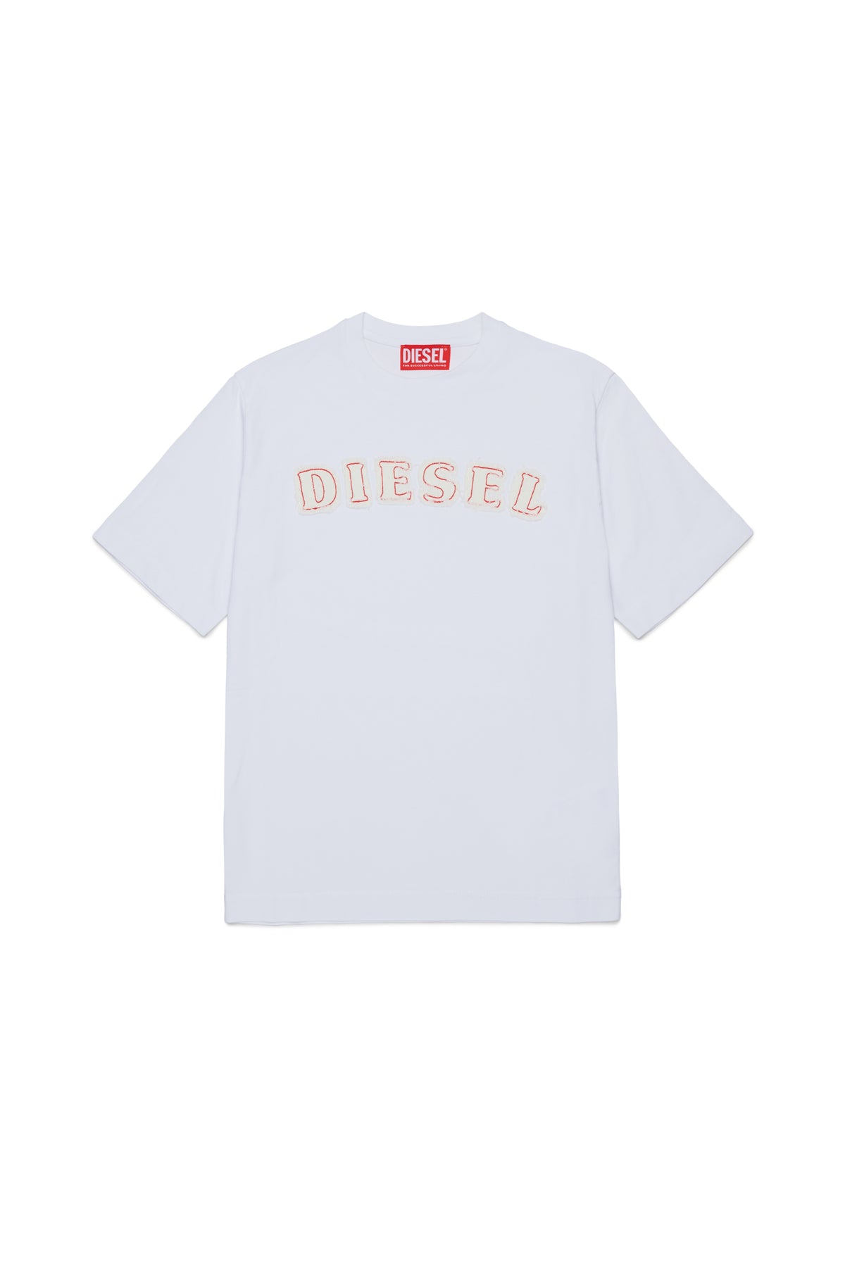 T-shirt Bianco J02992KYA1Y K100 DIESEL KIDS