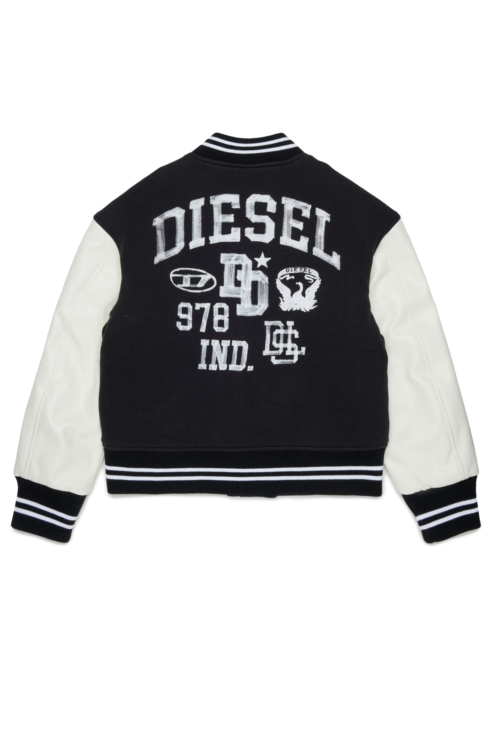 Giubbino Nero J02997KXBU8 K900 DIESEL KIDS