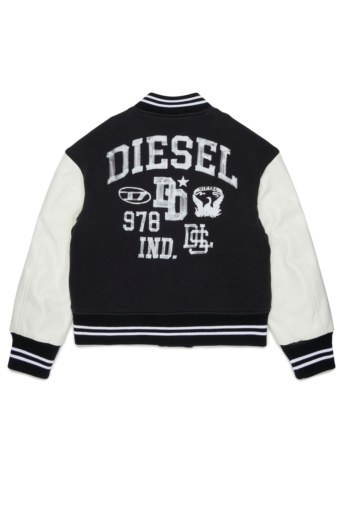 Giubbino Nero J02997KXBU8 K900 DIESEL KIDS