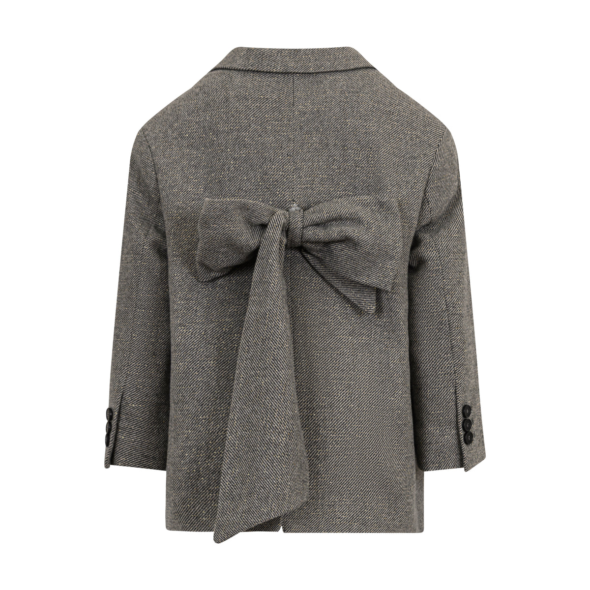 Giacca in lana Grigio scuro mel DZ2A44E0246 808OR DOUDOU KIDS