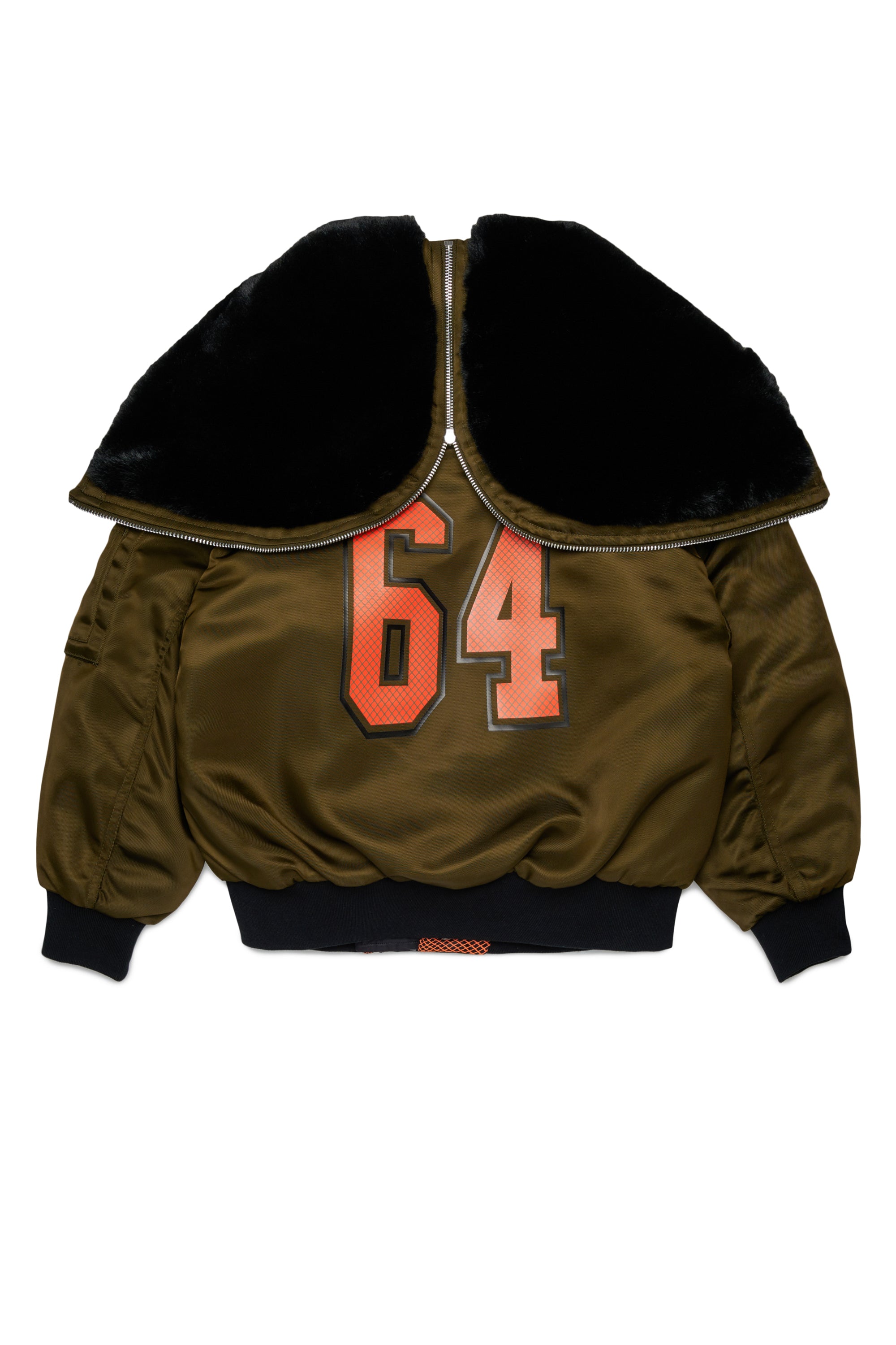 Giubbino Tarmac Green DQ3412D0AIB DQ558 DSQUARED KIDS