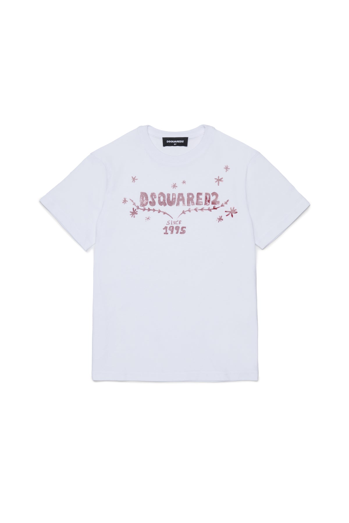 T-shirt Bianco DQ3445D0AJ1 DQ100 DSQUARED KIDS