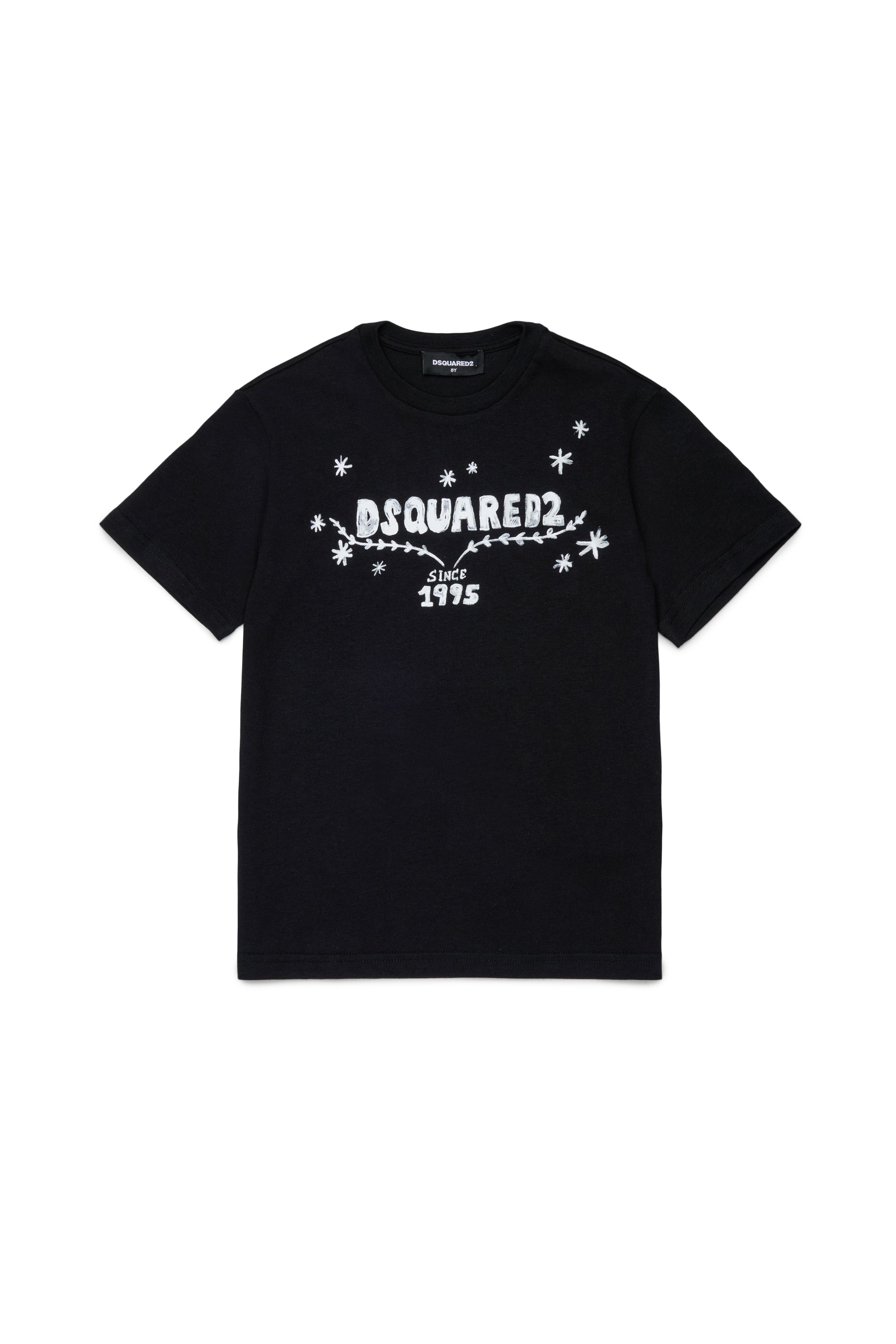 T-shirt Nero DQ3445D0AJ1 DQ900 DSQUARED KIDS