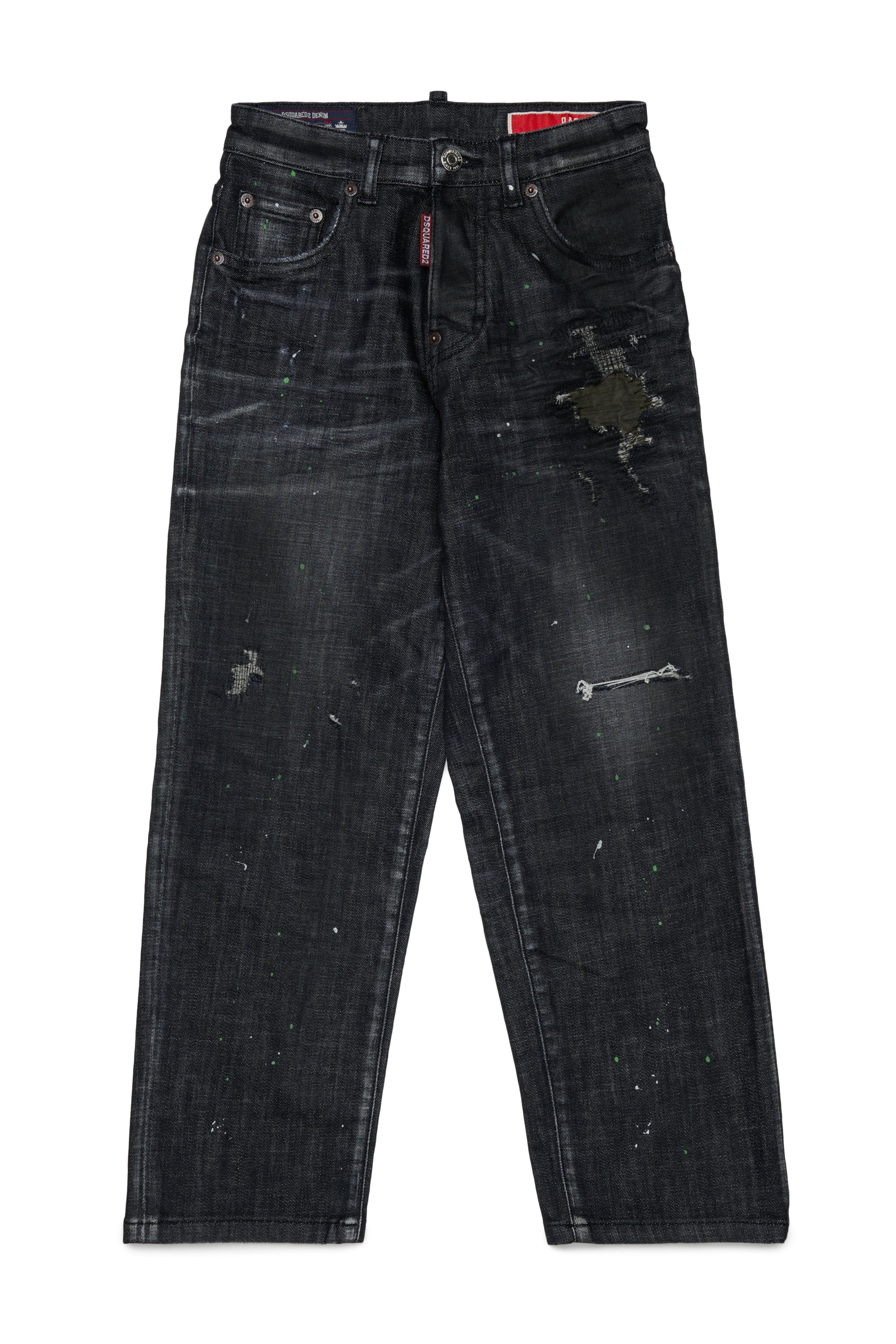 Jeans Denim Black DQ3578D0AI1 DQ02 DSQUARED KIDS