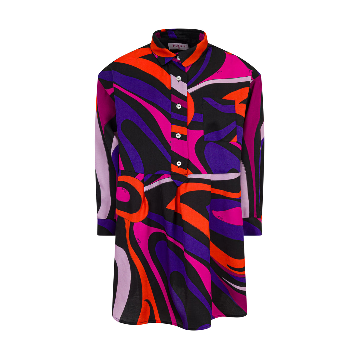 Abito Nero PZ1A90K0298 930FU EMILIO PUCCI KIDS