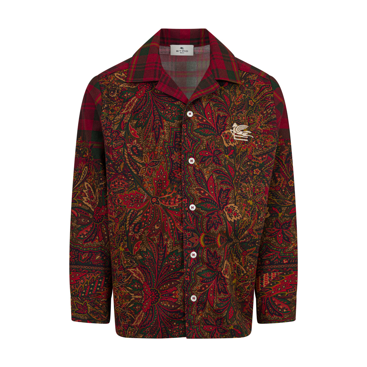 Camicia Bordeaux GZ5H40P0632 418MC ETRO KIDS