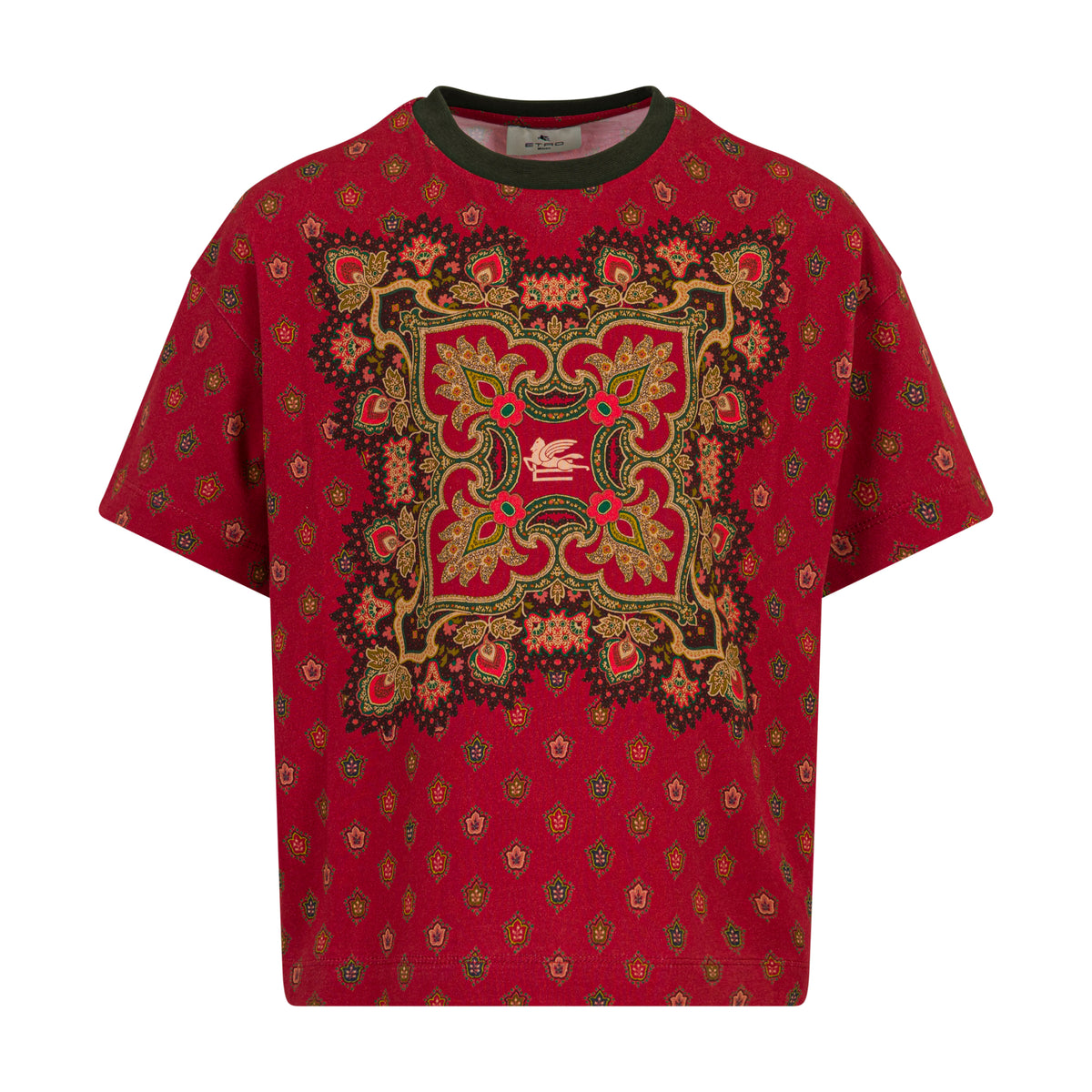 T-shirt Bordeaux GZ8H01Z3693 52C ETRO KIDS