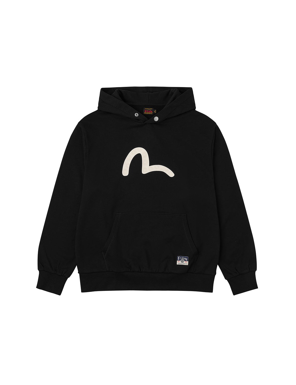 Felpa Seaguall Nero 2EAHTM5SW1252 BLKX EVISU