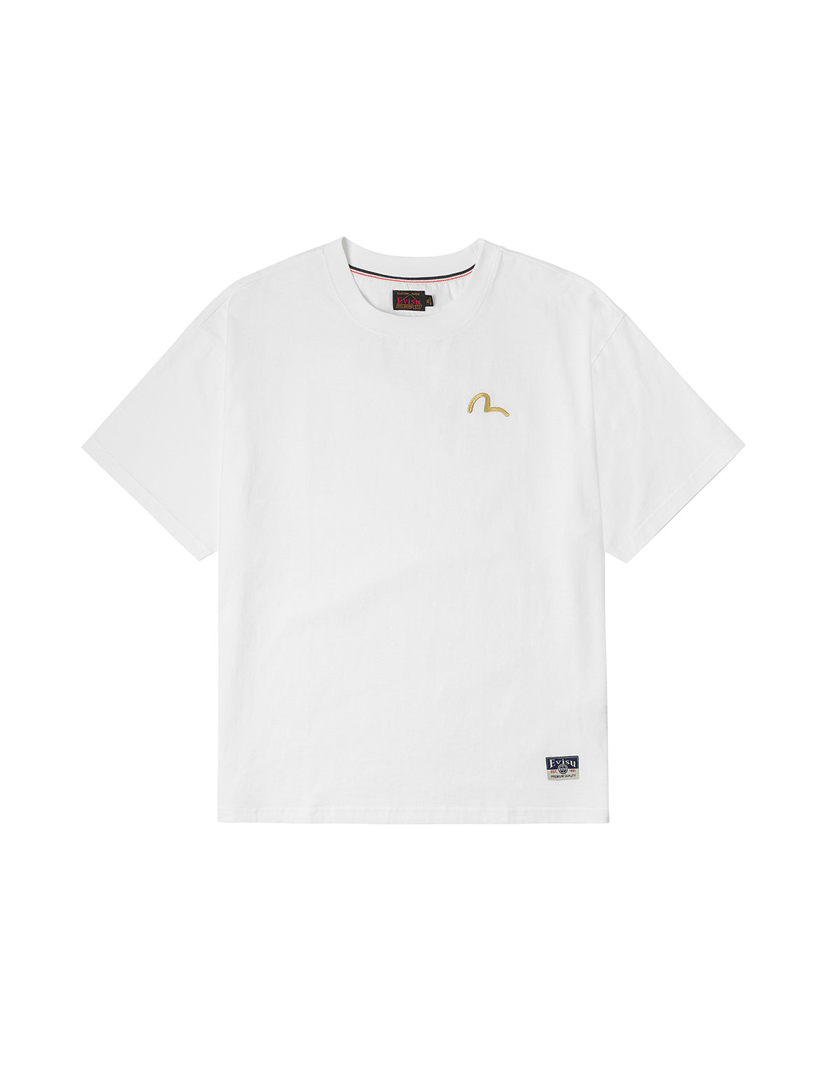 T-shirt Seagull Emb Bianco 2EAHTM5TS1183 WHTO EVISU