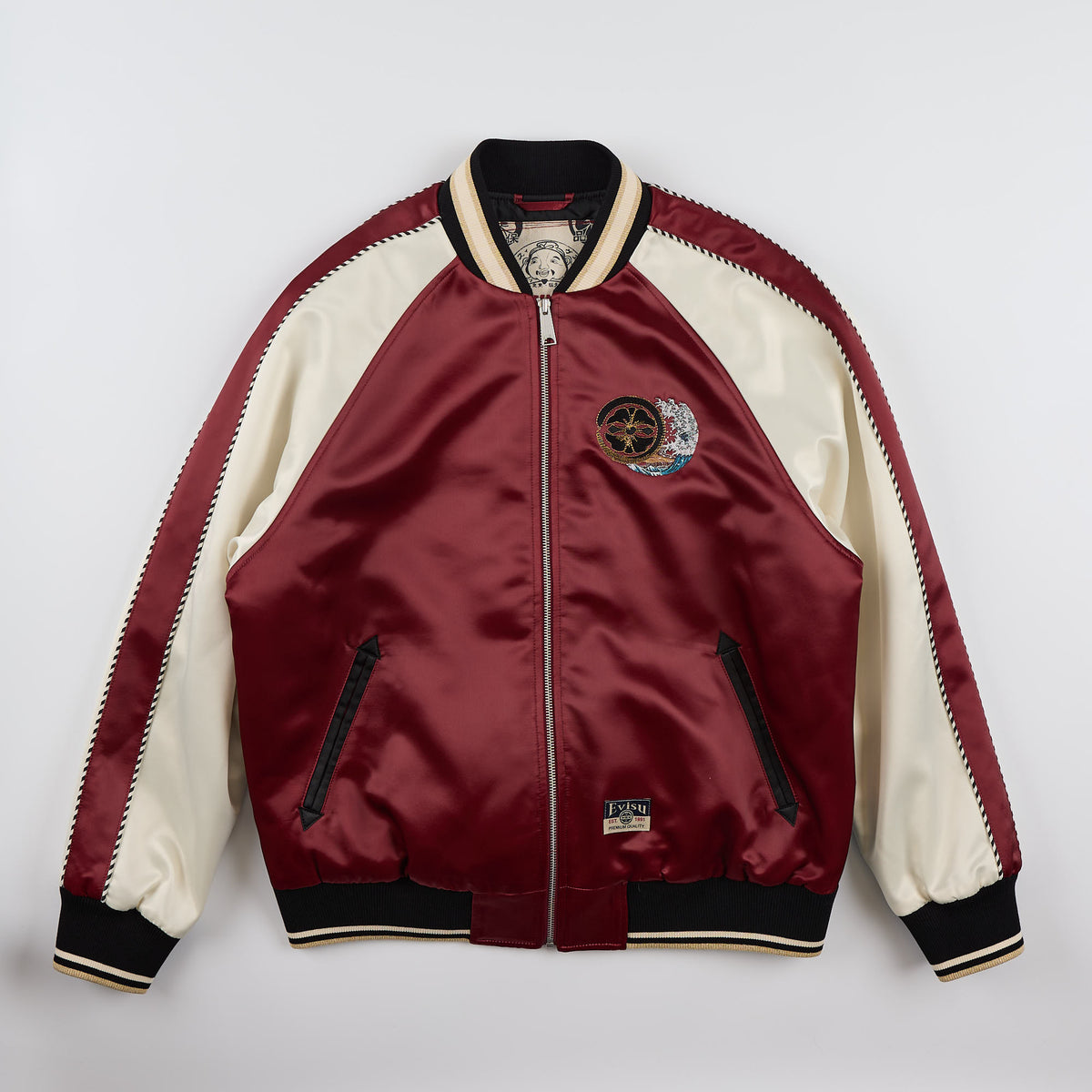 Giubbotto Whale Emb. Souvenior Bordeaux 2EAHTM6JK1045 BURX EVISU