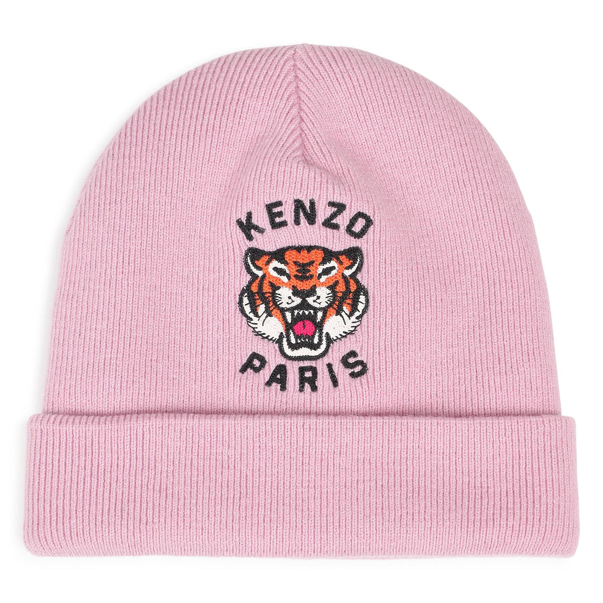 In maglia beanie (52% polyester, 31% polyamide, 11% cotton, 4% wool, 2% silk), branded ricamo on davanti K62156 44F KENZO KIDS