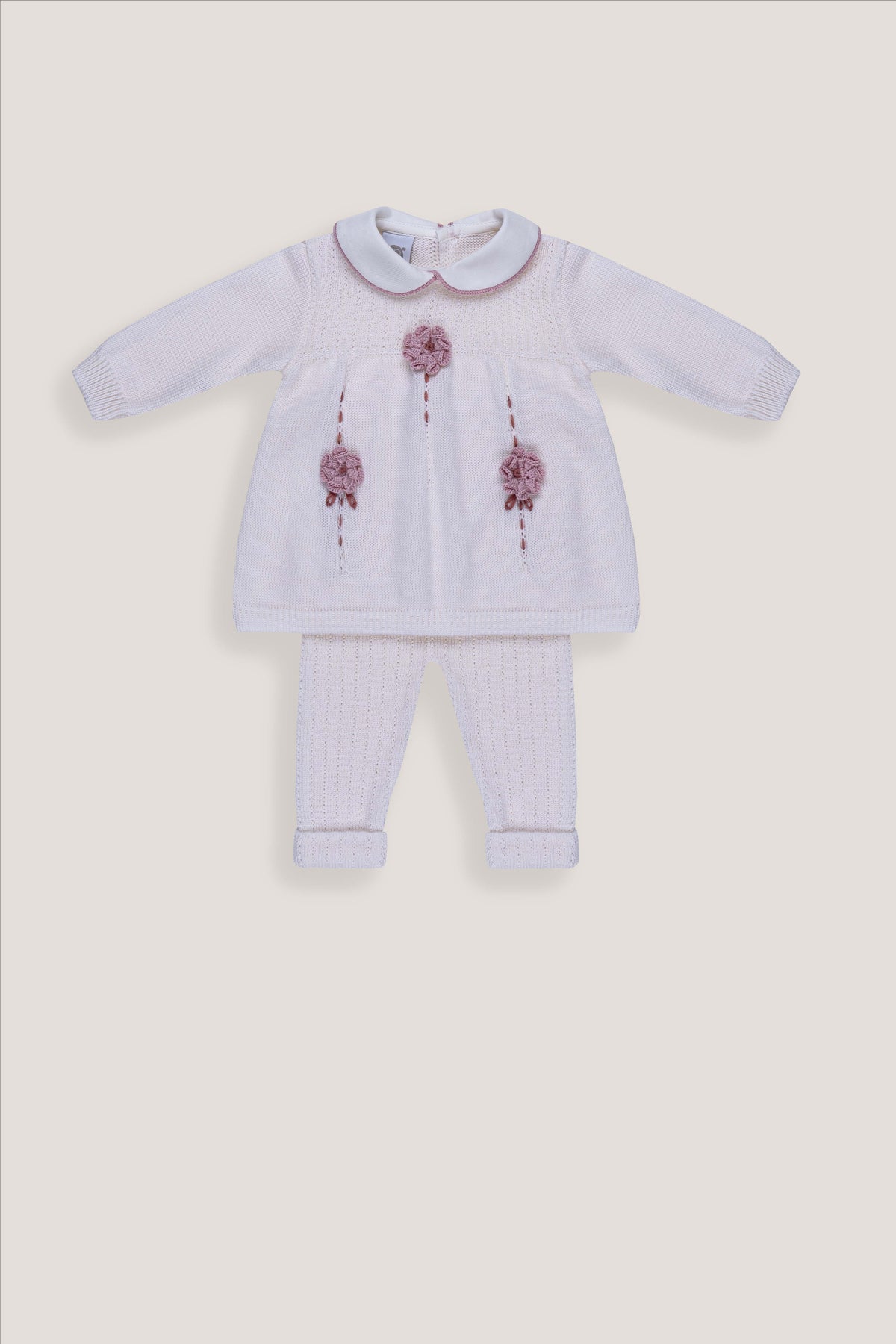 Compl. 2pz. vestinetta lunga smacchinato IS1019 C299 MARLU' KIDS