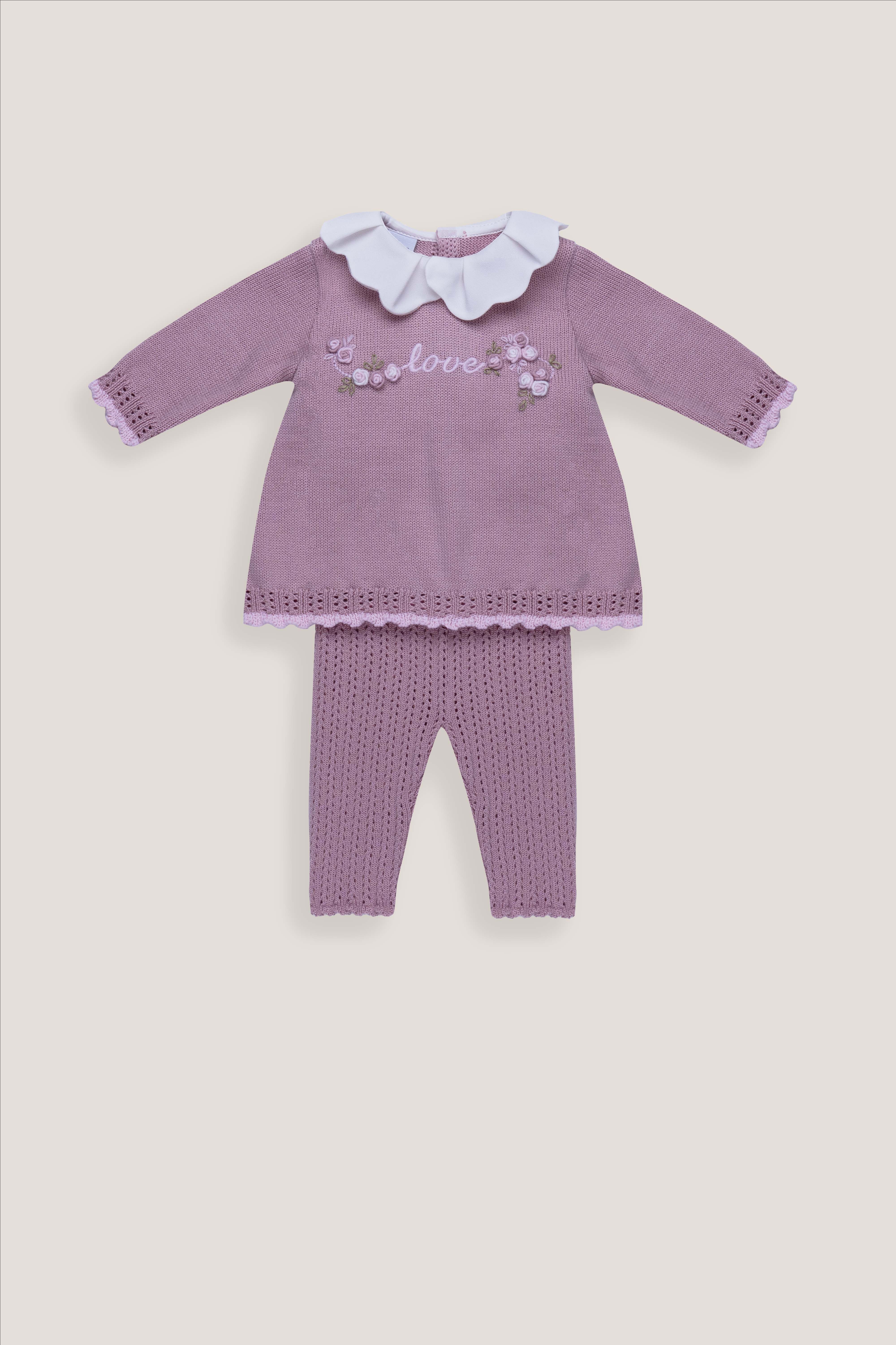 Compl.2pz. maglia/pantalone lungo smacc IS2719 C9903 MARLU' KIDS