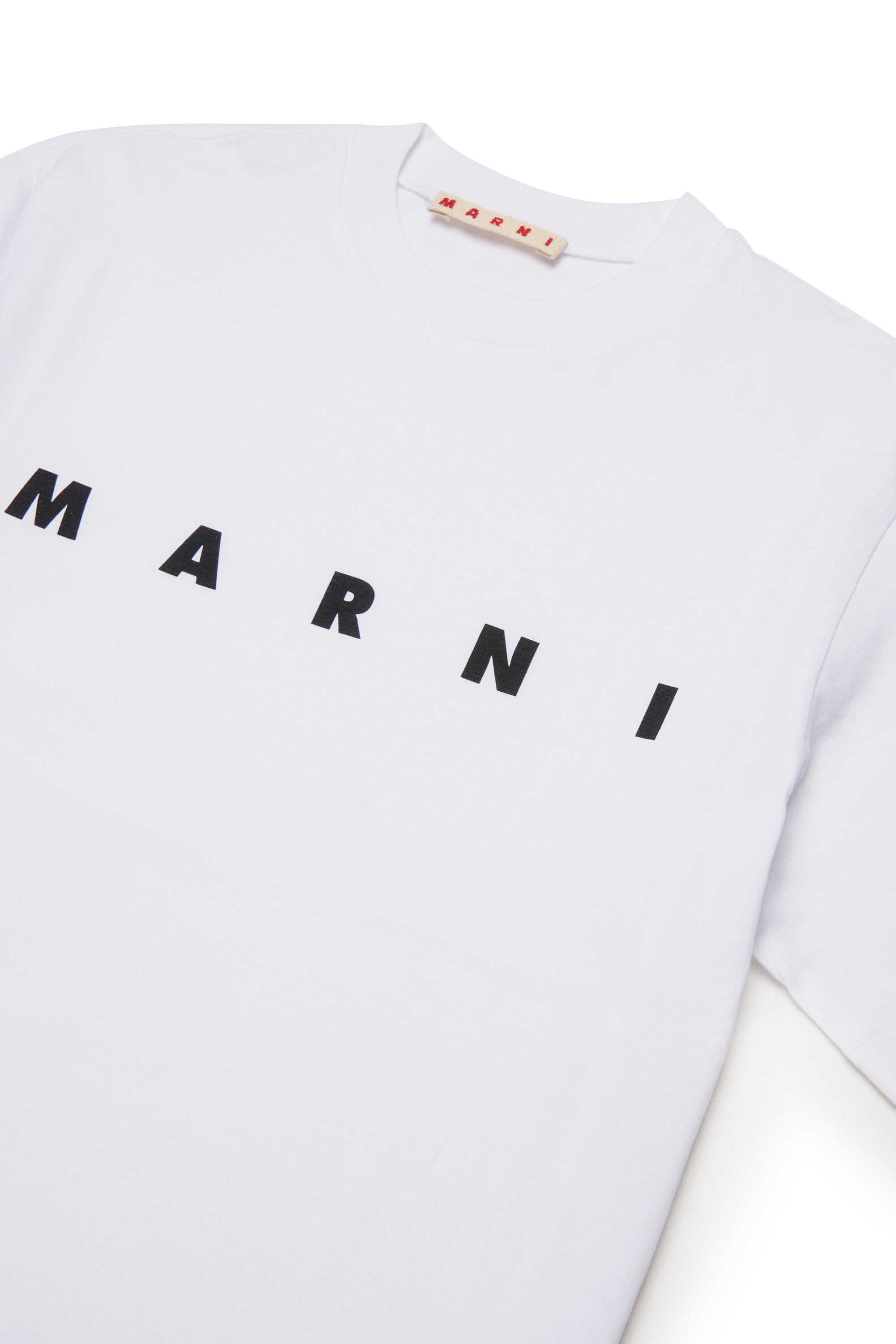 T-shirt Bianco M002MVM00RF 0M100 MARNI KIDS