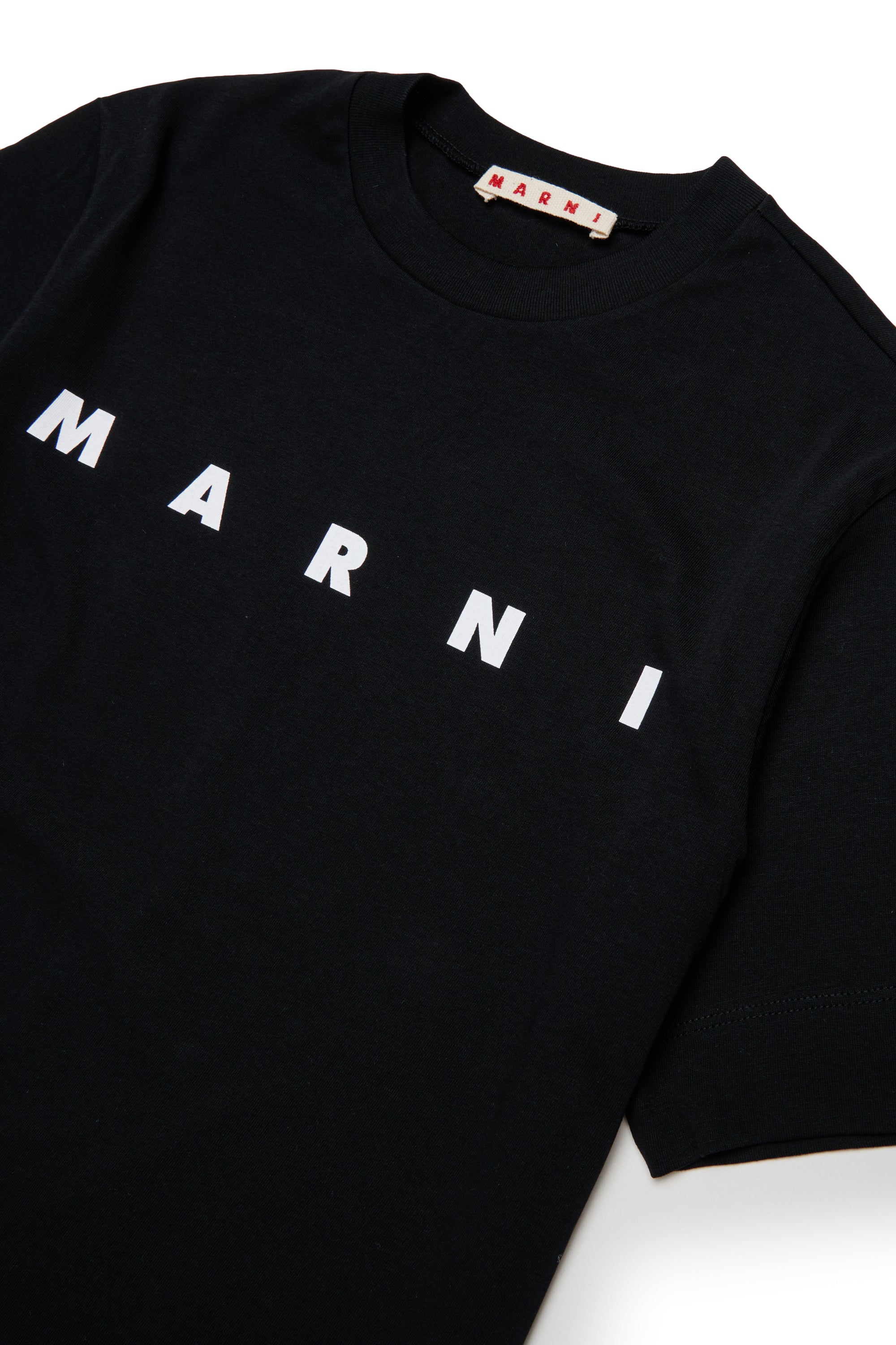 T-shirt Nero M002MVM00RF 0M900 MARNI KIDS