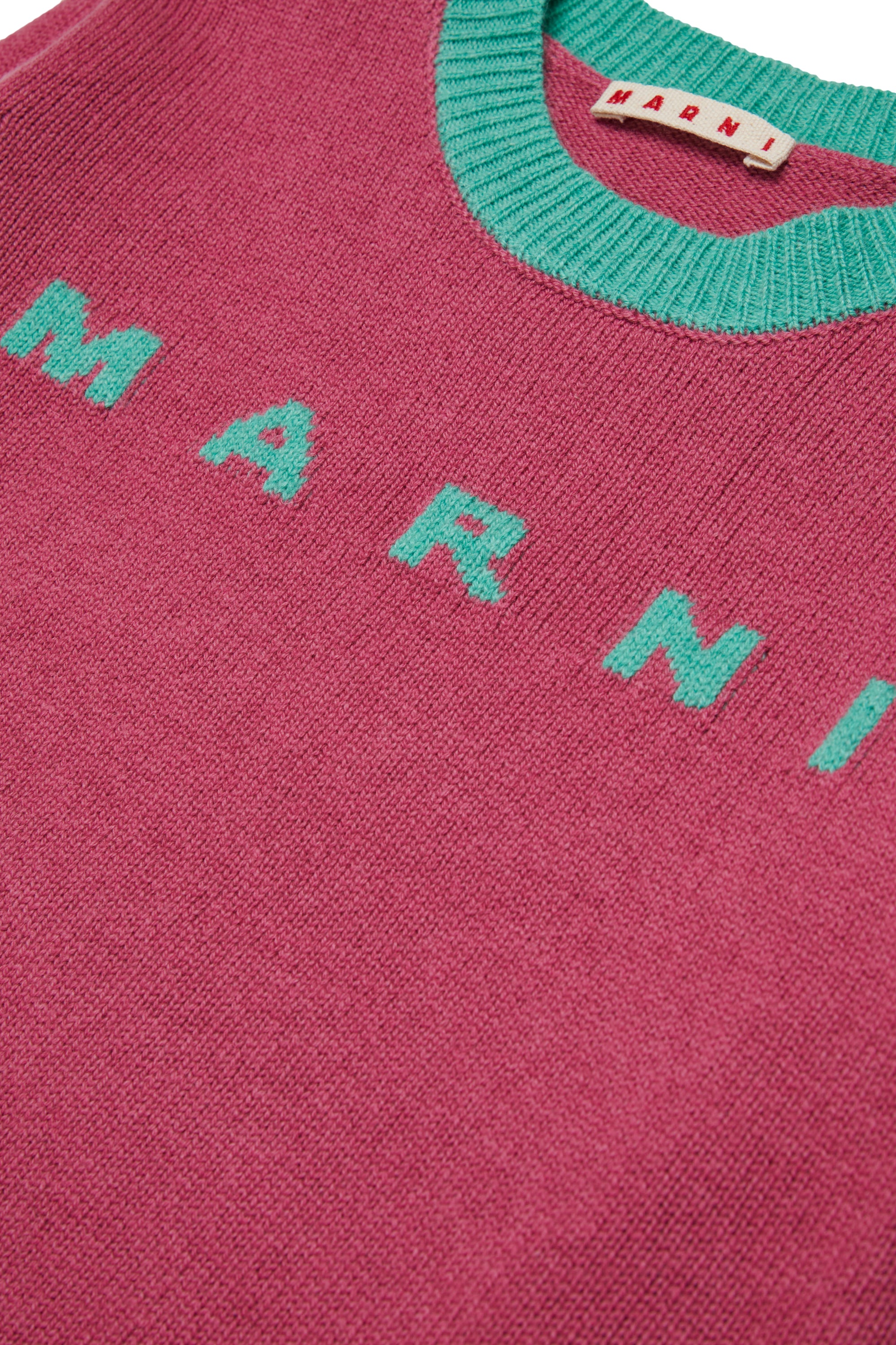 Maglione in Lana Sweet Pink M01214M00ML 0M352 MARNI KIDS