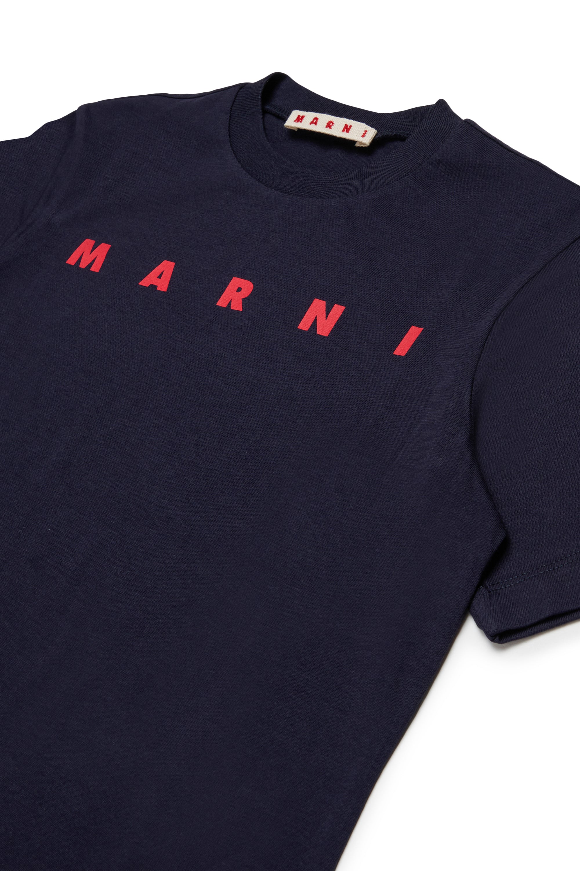 T-shirt Dark Sea Blue M01601M00RF 0M862 MARNI KIDS