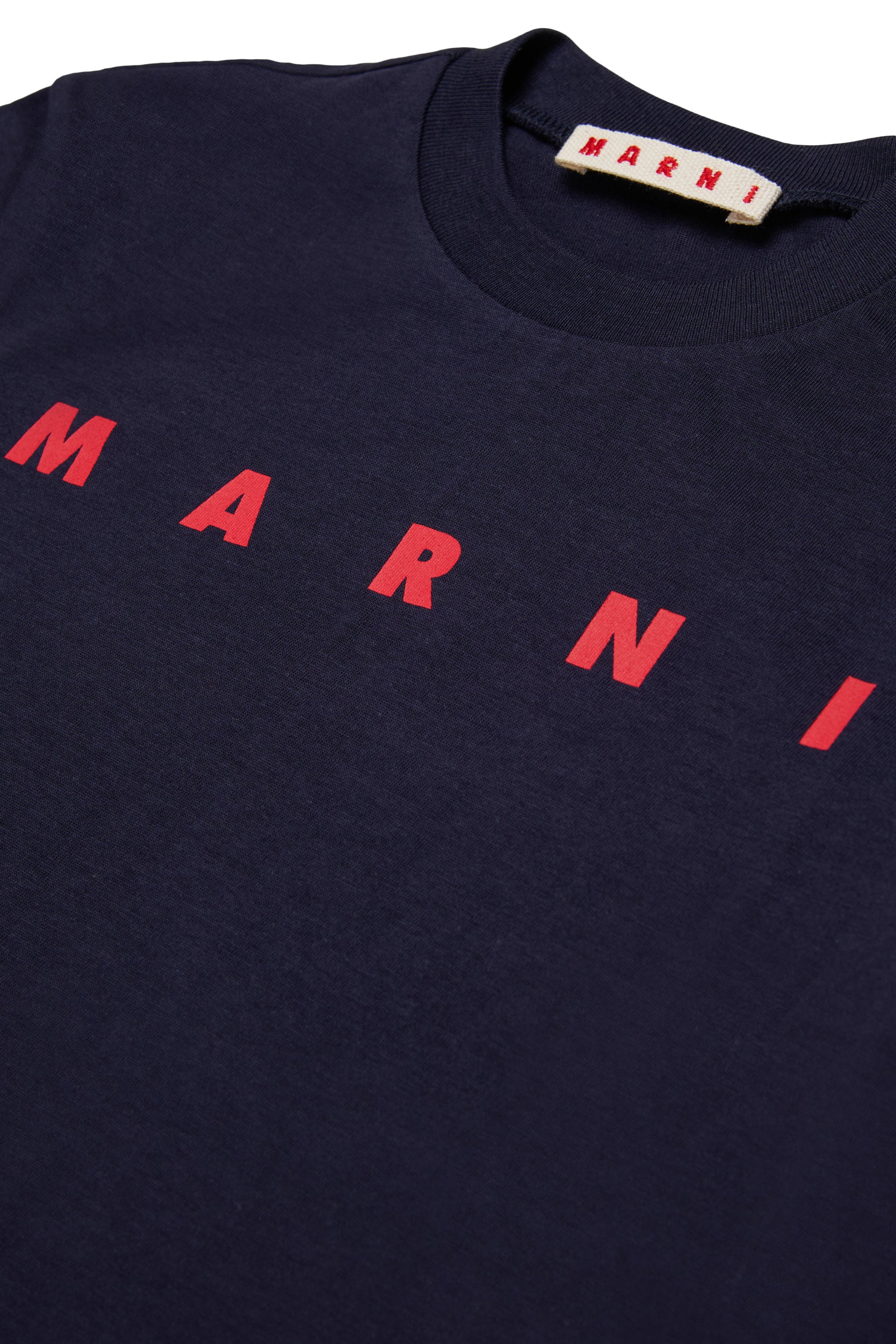 T-shirt Dark Sea Blue M01601M00RF 0M862 MARNI KIDS