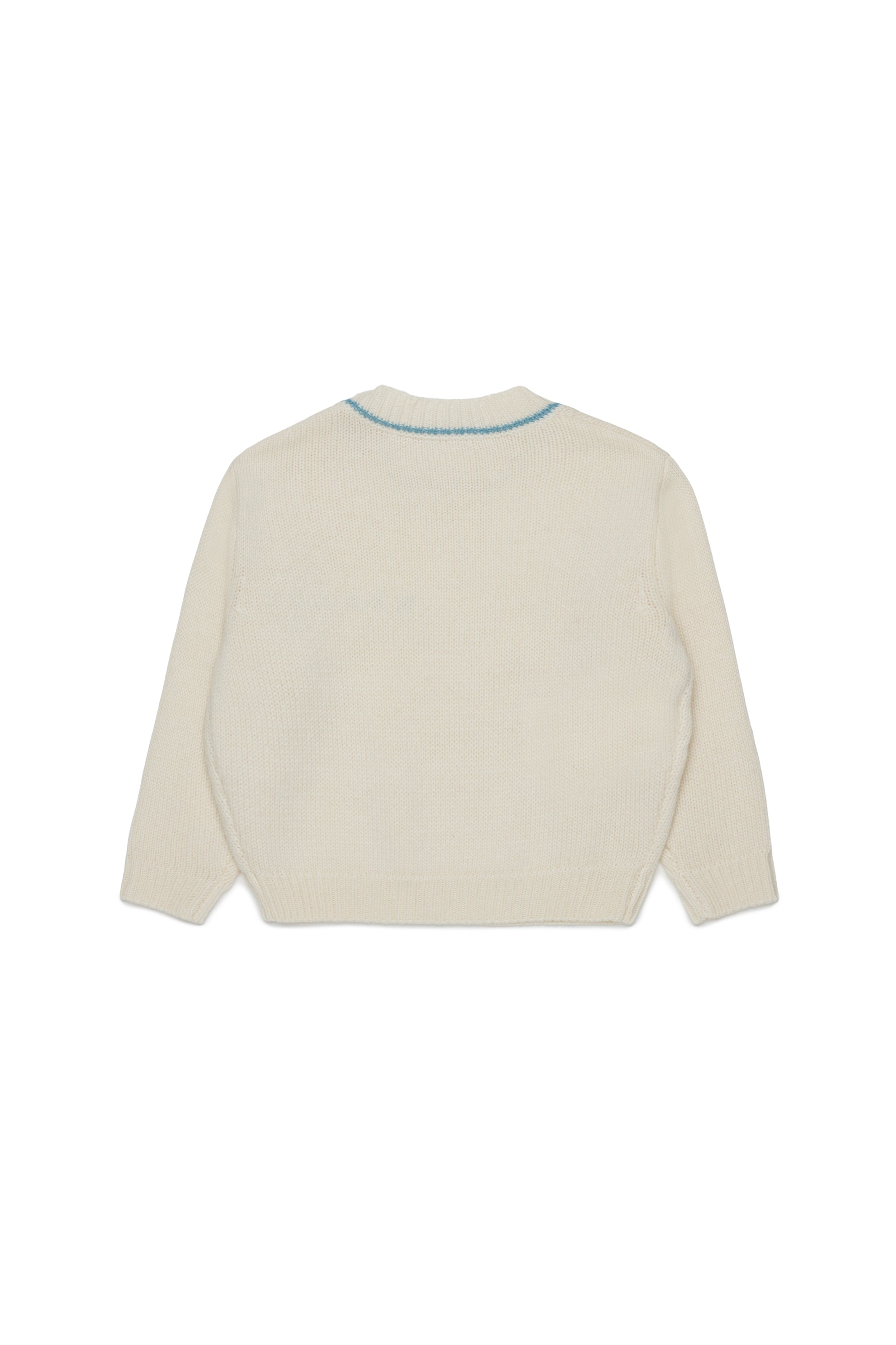 Maglione in Lana Pearl White M01875M004C 0M116 MARNI KIDS