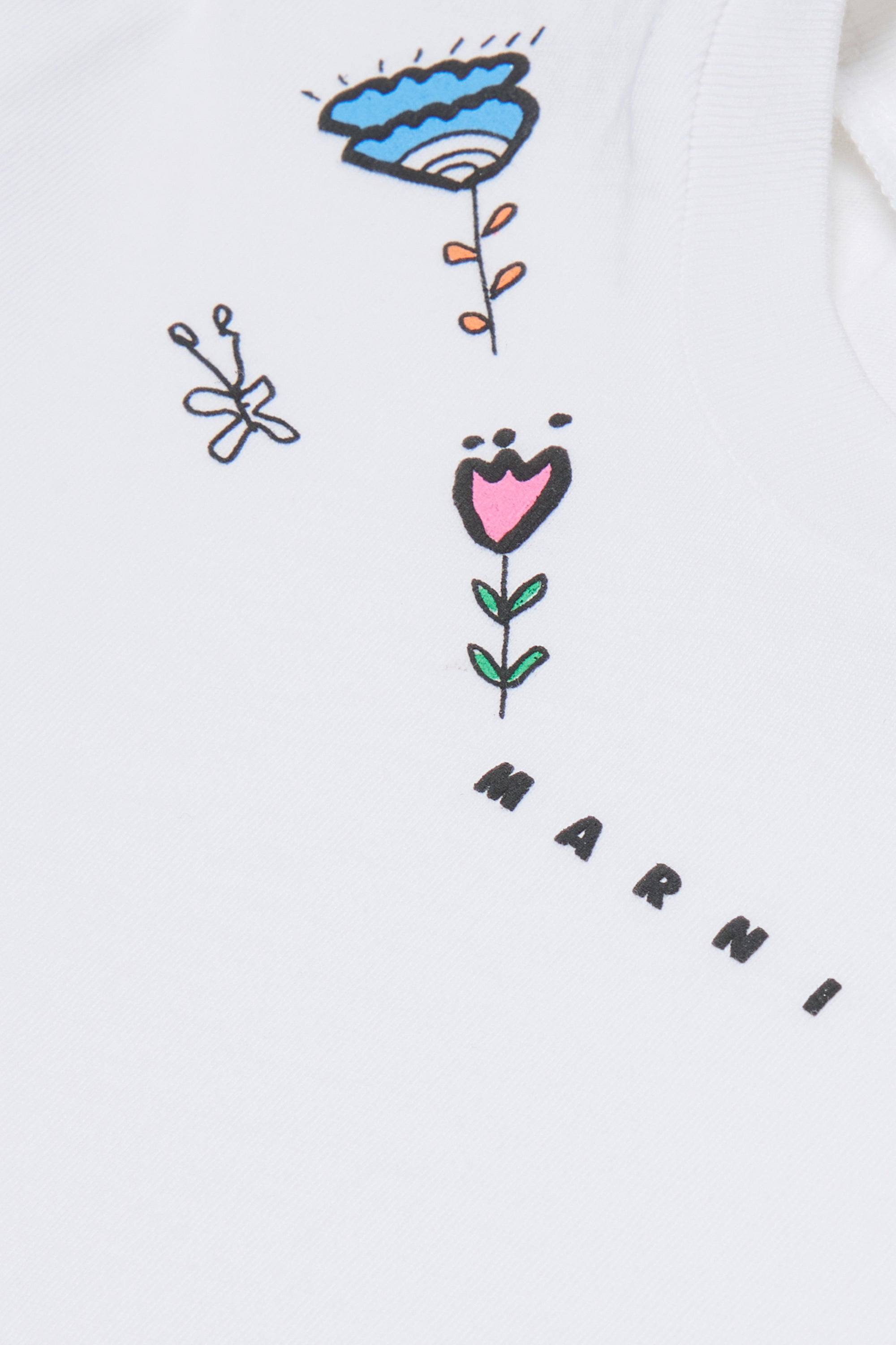 Maglia Bianco M01899M00SG 0M100 MARNI KIDS