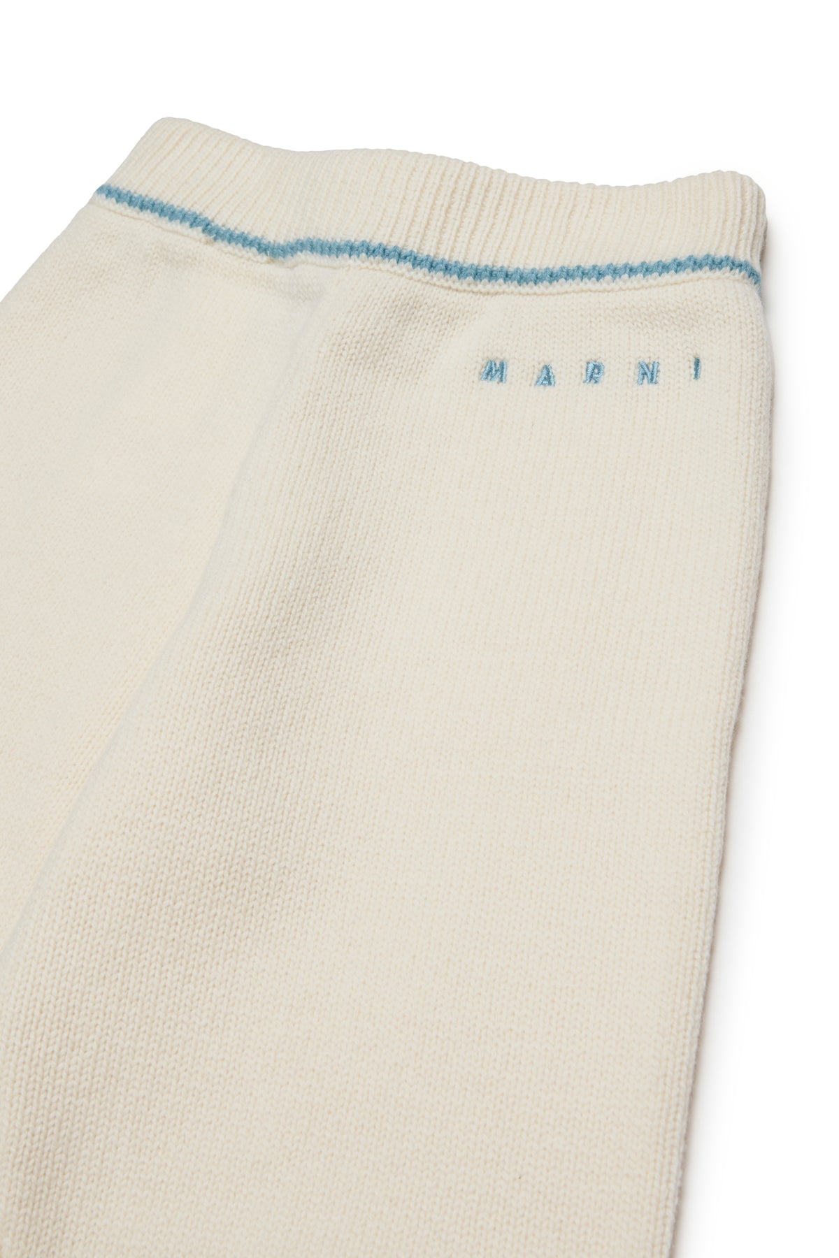 Pantalone in Lana Pearl White M01926M004C 0M116 MARNI KIDS