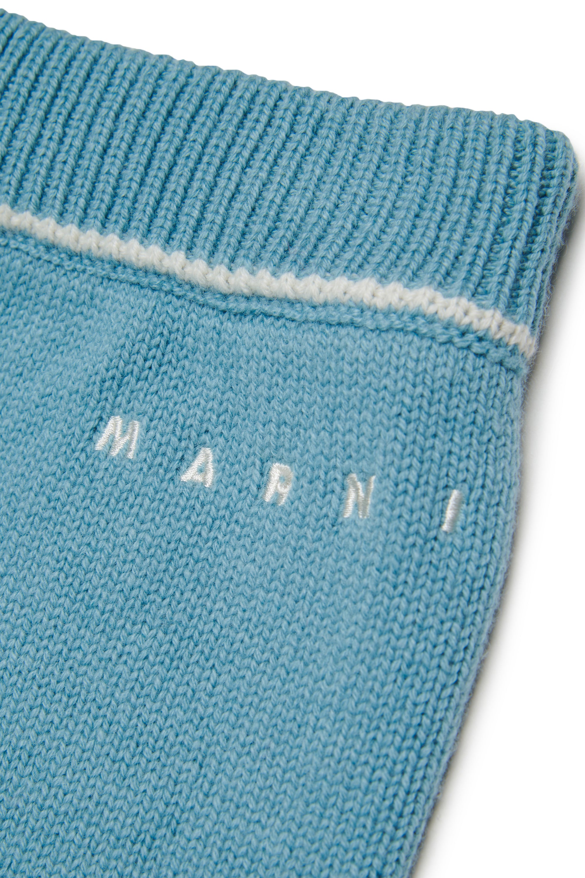Pantalone in Lana Aqua Blue M01926M004C 0M866 MARNI KIDS