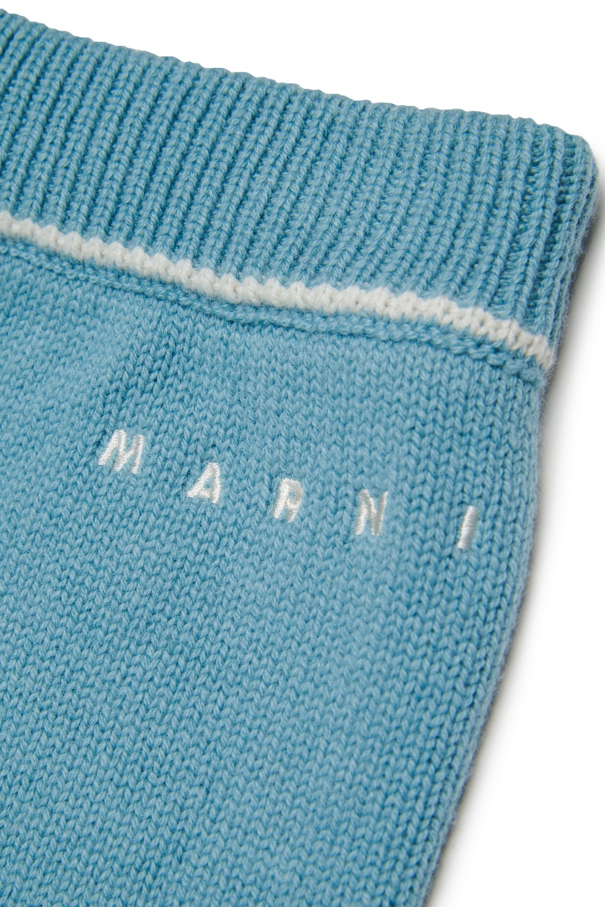 Pantalone in Lana Aqua Blue M01926M004C 0M866 MARNI KIDS
