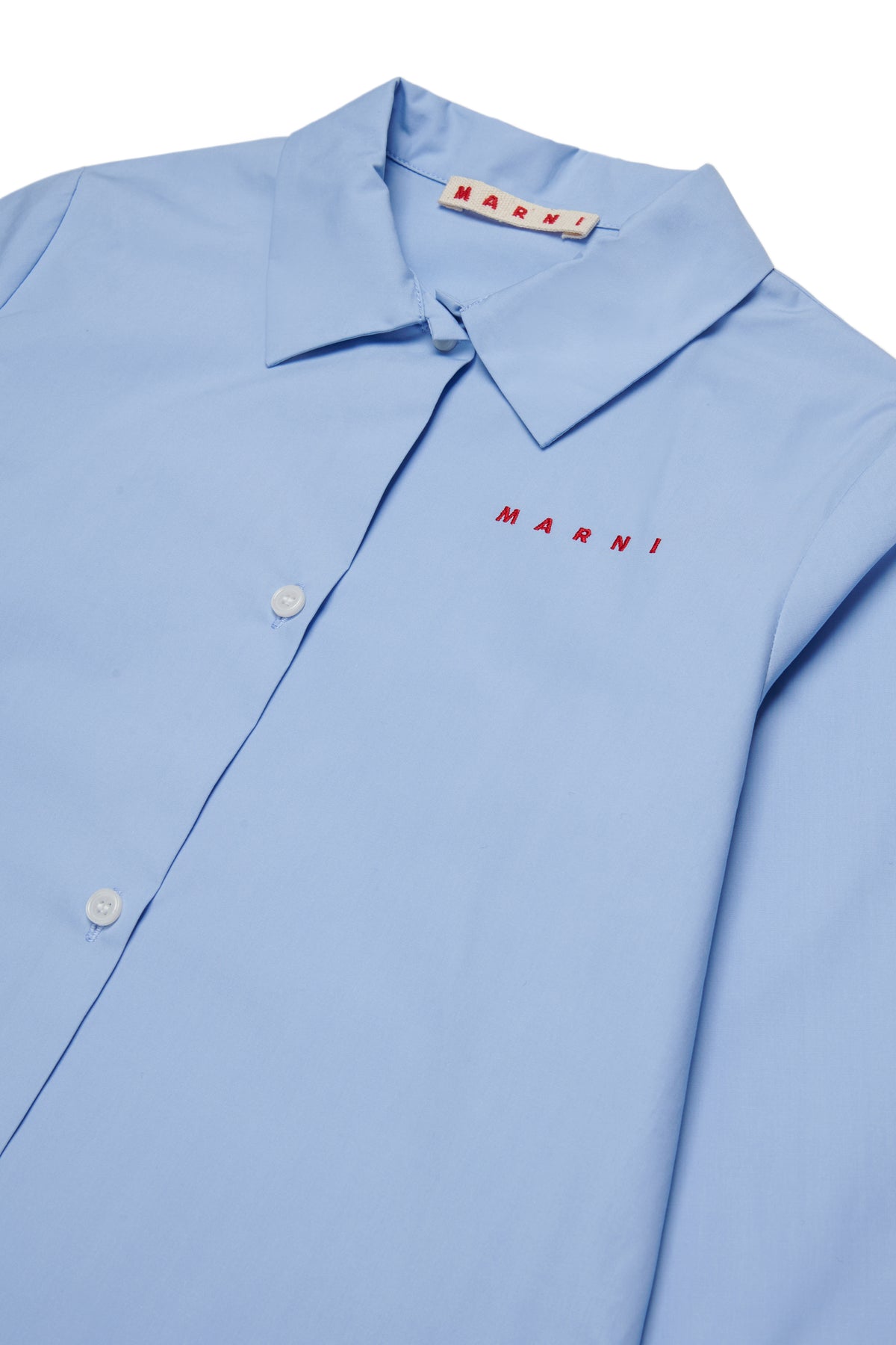 Camicia Powder Light Blue M01948M00UW 0M863 MARNI KIDS