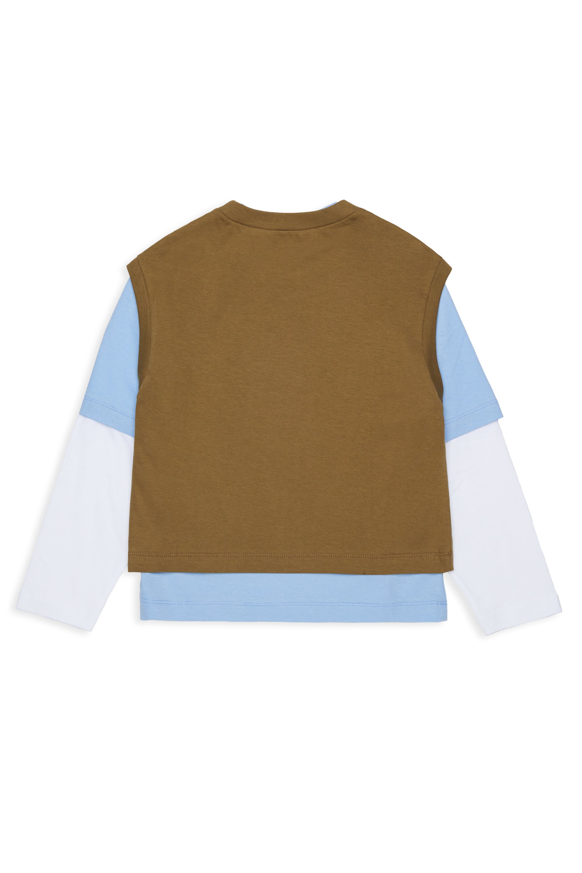 Maglia Wood Brown M01953M00RF 0M721 MARNI KIDS