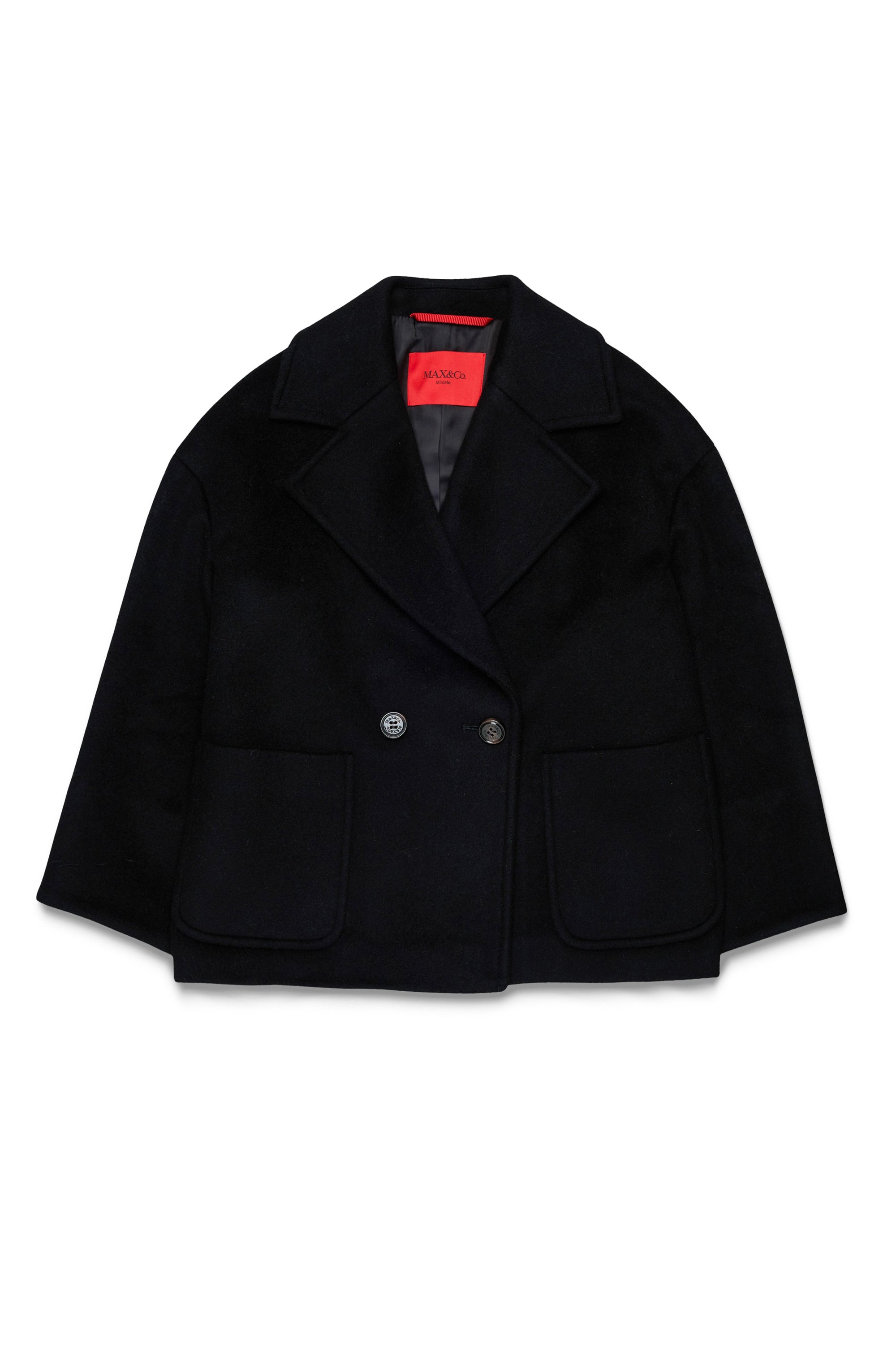 Giacca in Lana Nero MX0229MX052 MX900 MAX&CO. KIDS