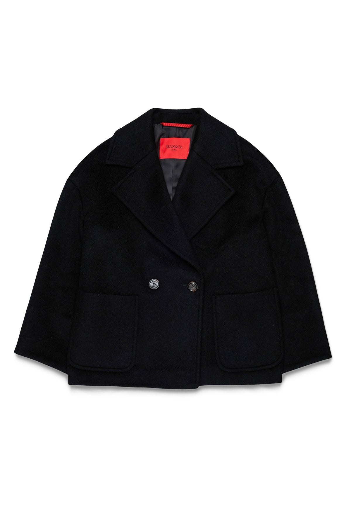 Giacca in Lana Nero MX0229MX052 MX900 MAX&CO. KIDS