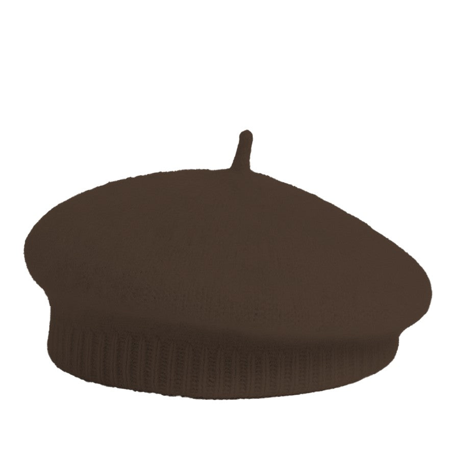 Basco con bordo a coste marrone CEE0002 00022M MC2 SAINT BARTH