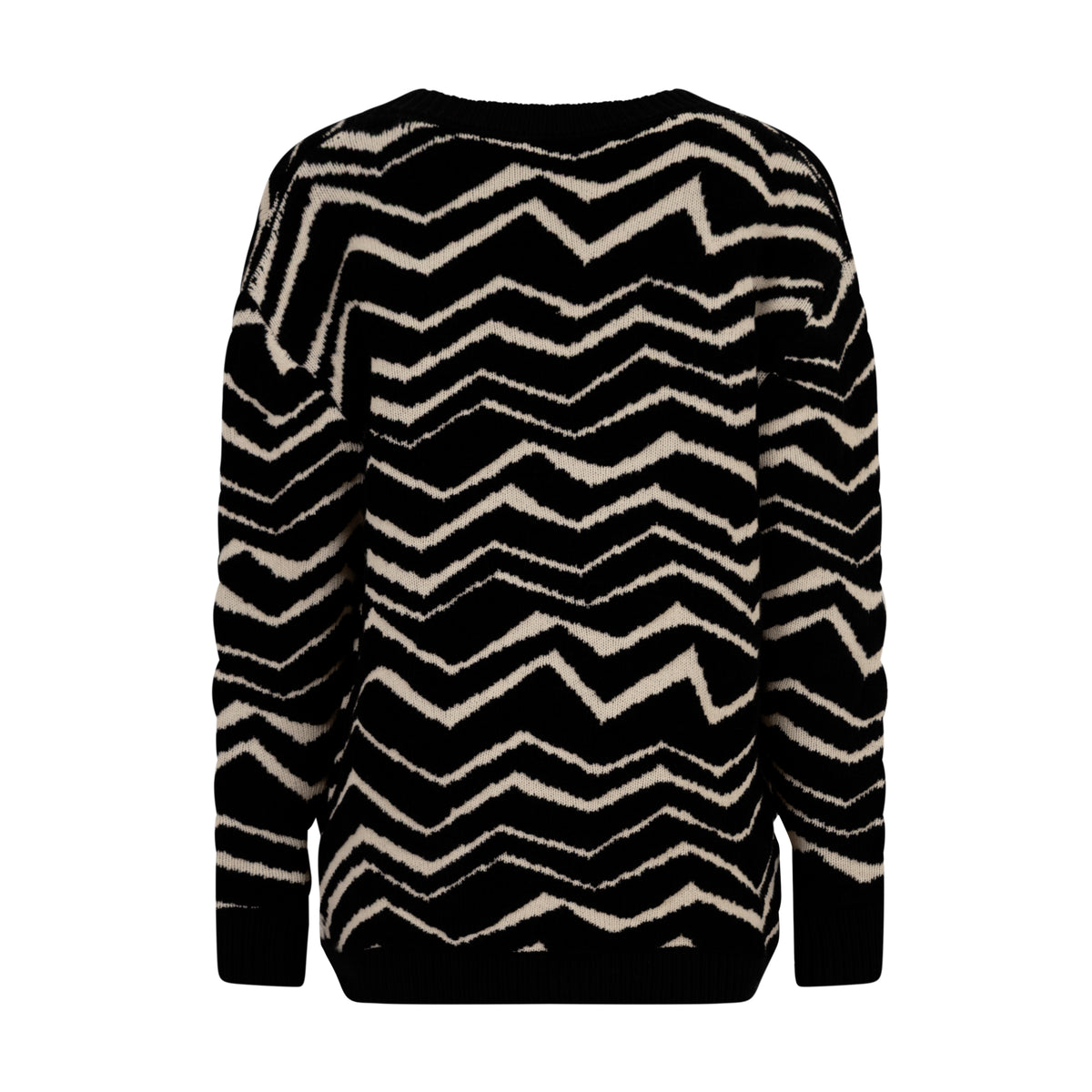 Cardigan a zigzag nero MZ9A30W0028 930BG MISSONI KIDS