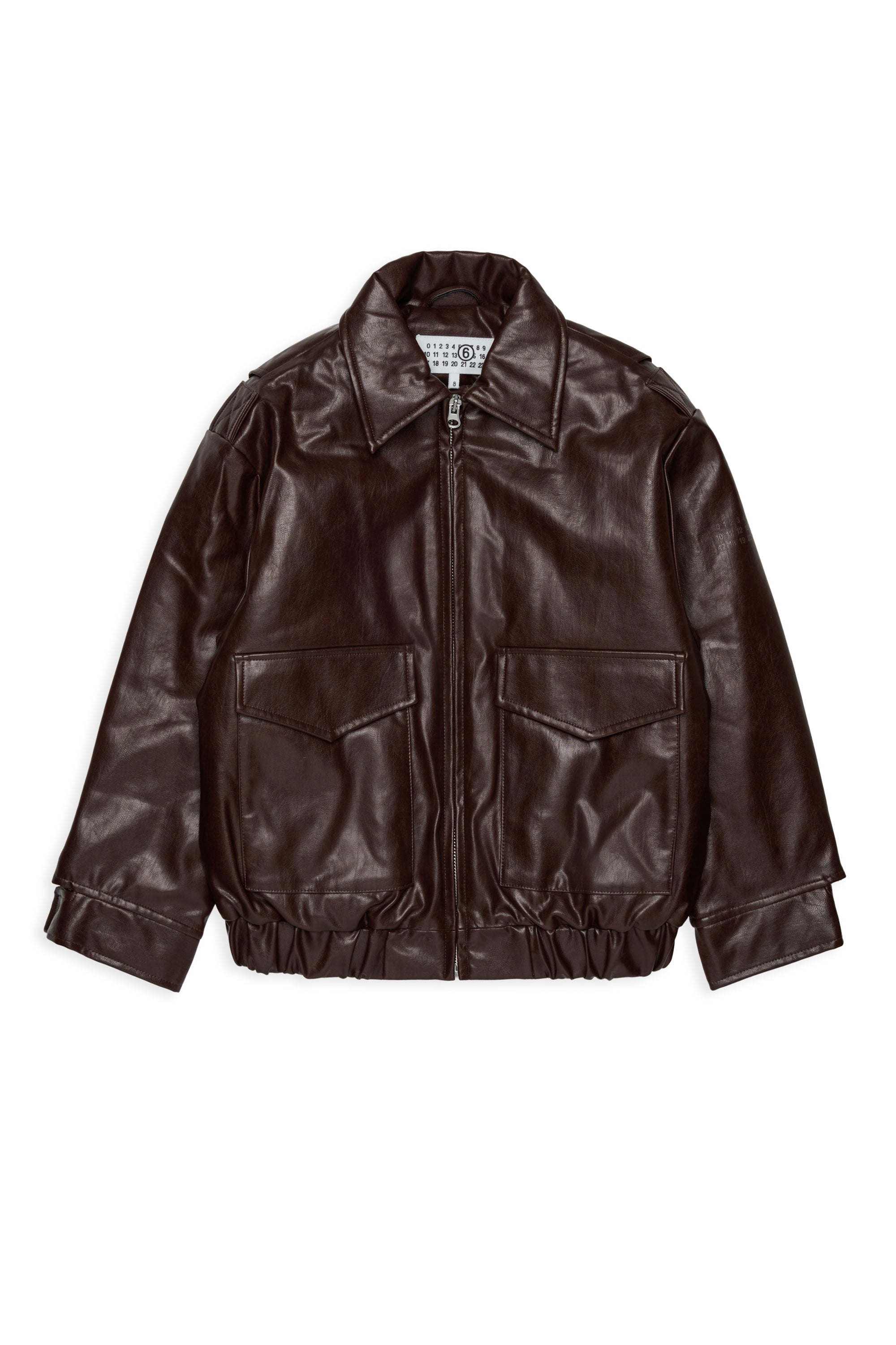 Giacca Seal Brown M61045MM08L M6713 MM6 MAISON MARGIELA KIDS