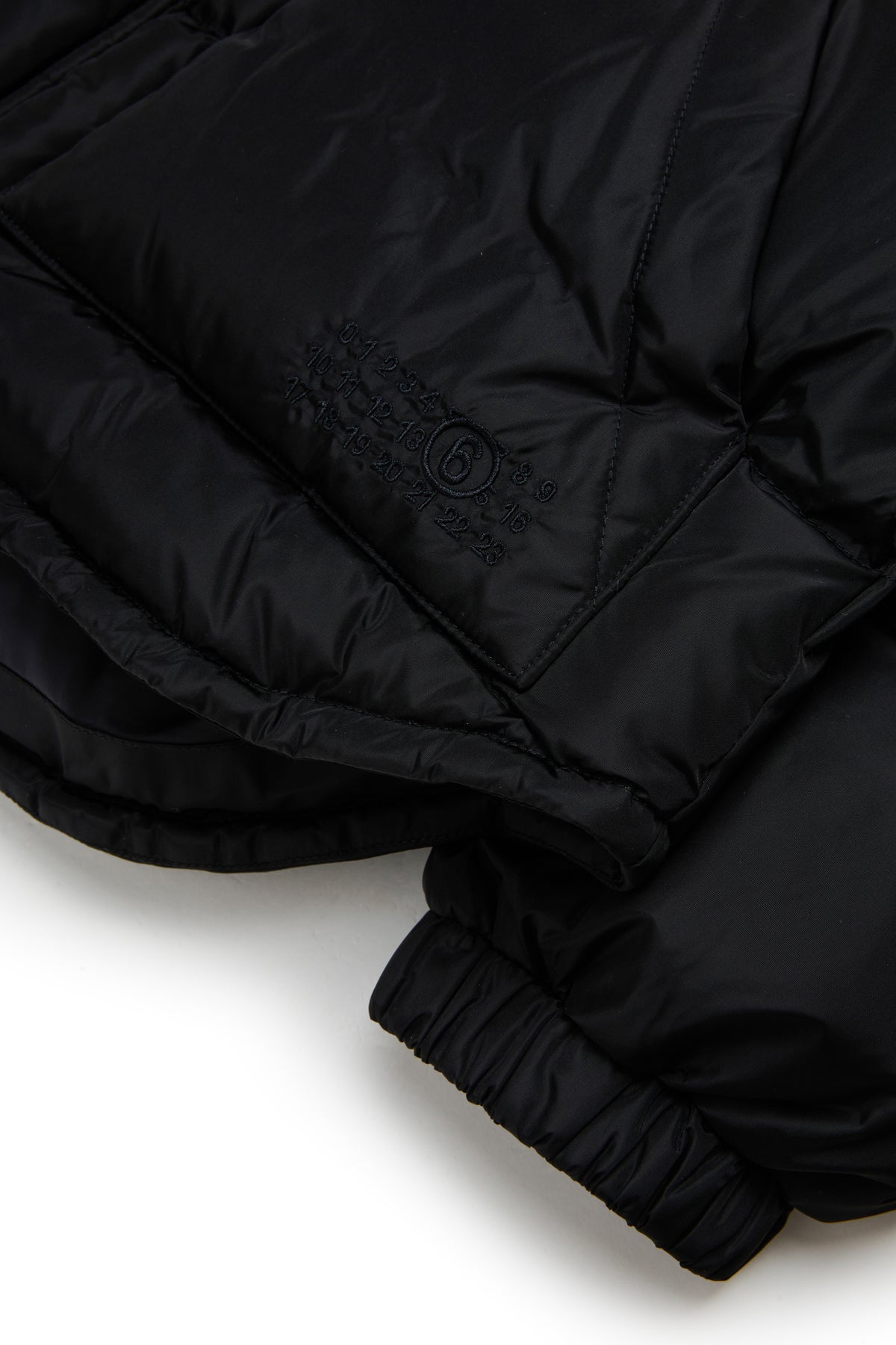 Giubbino Nero M61090MM08B M6900 MM6 MAISON MARGIELA KIDS