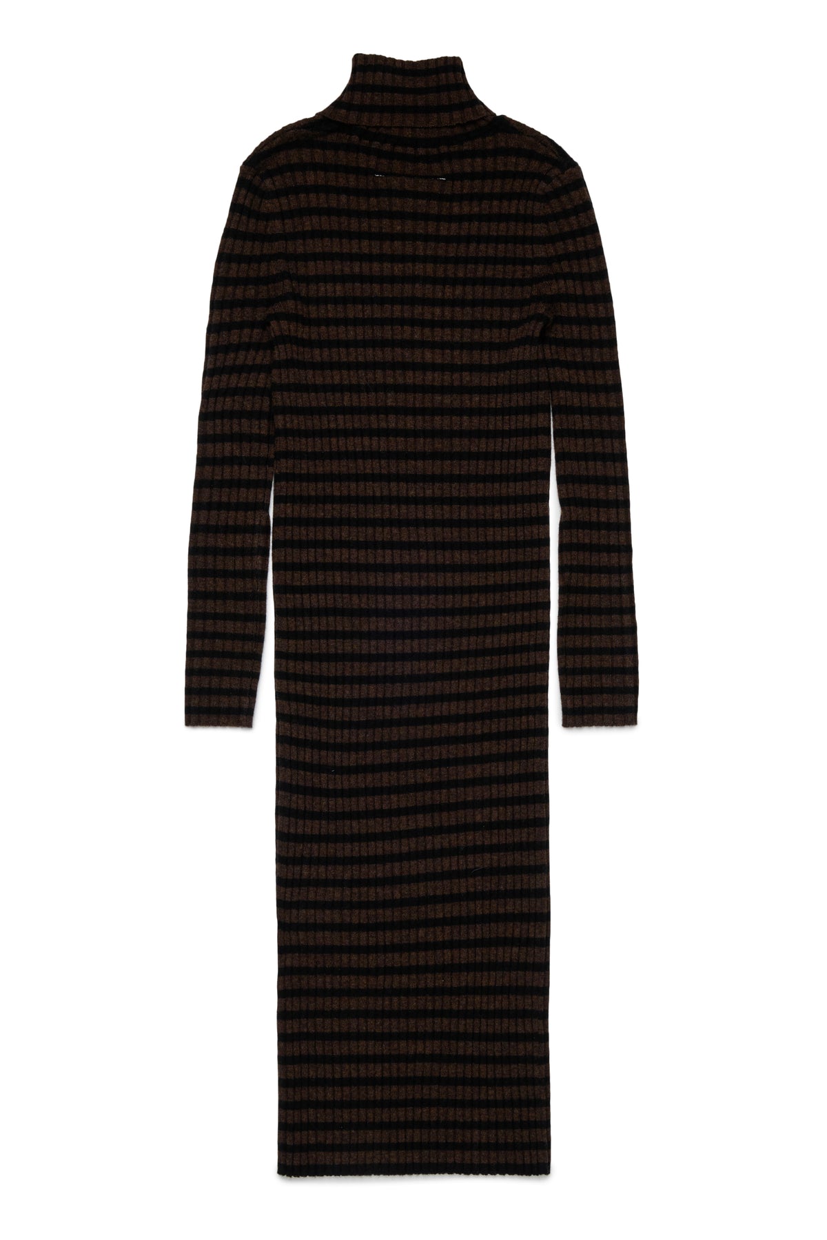 Abito in Lana Striped Brown M61107MM08Y M6715 MM6 MAISON MARGIELA KIDS