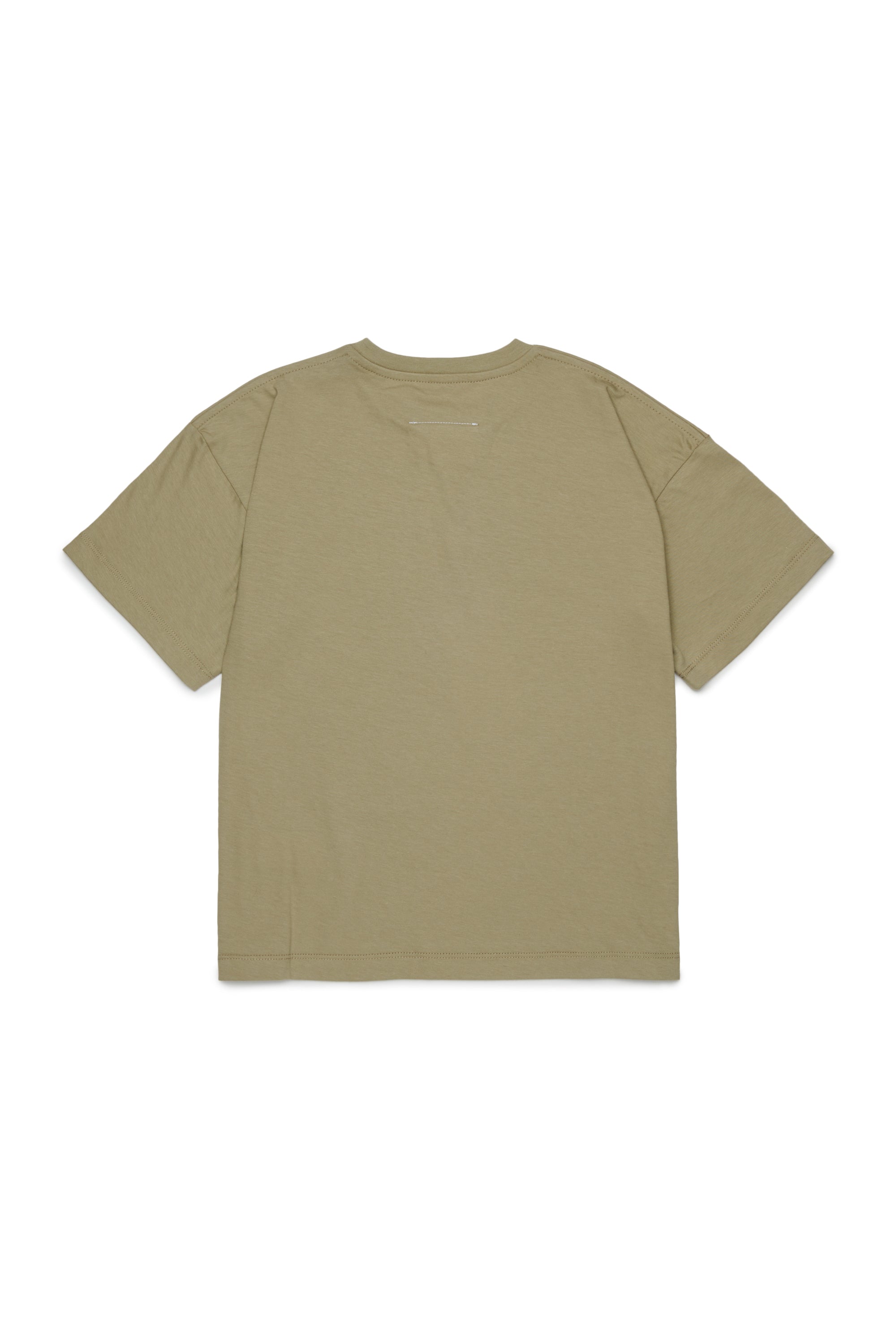 T-shirt Olive Grey M61117MM02Y M6516 MM6 MAISON MARGIELA KIDS