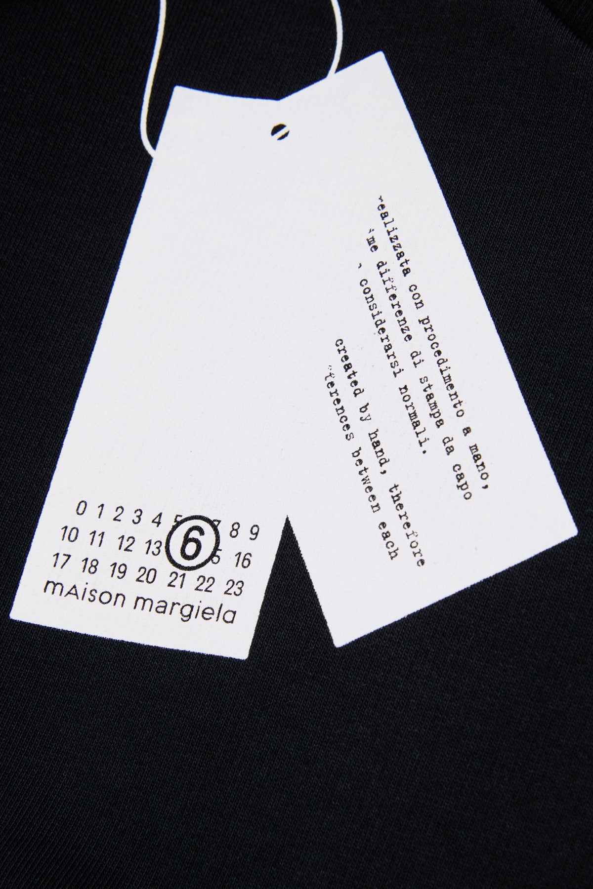 Felpa Nero M61157MM02X M6900 MM6 MAISON MARGIELA KIDS