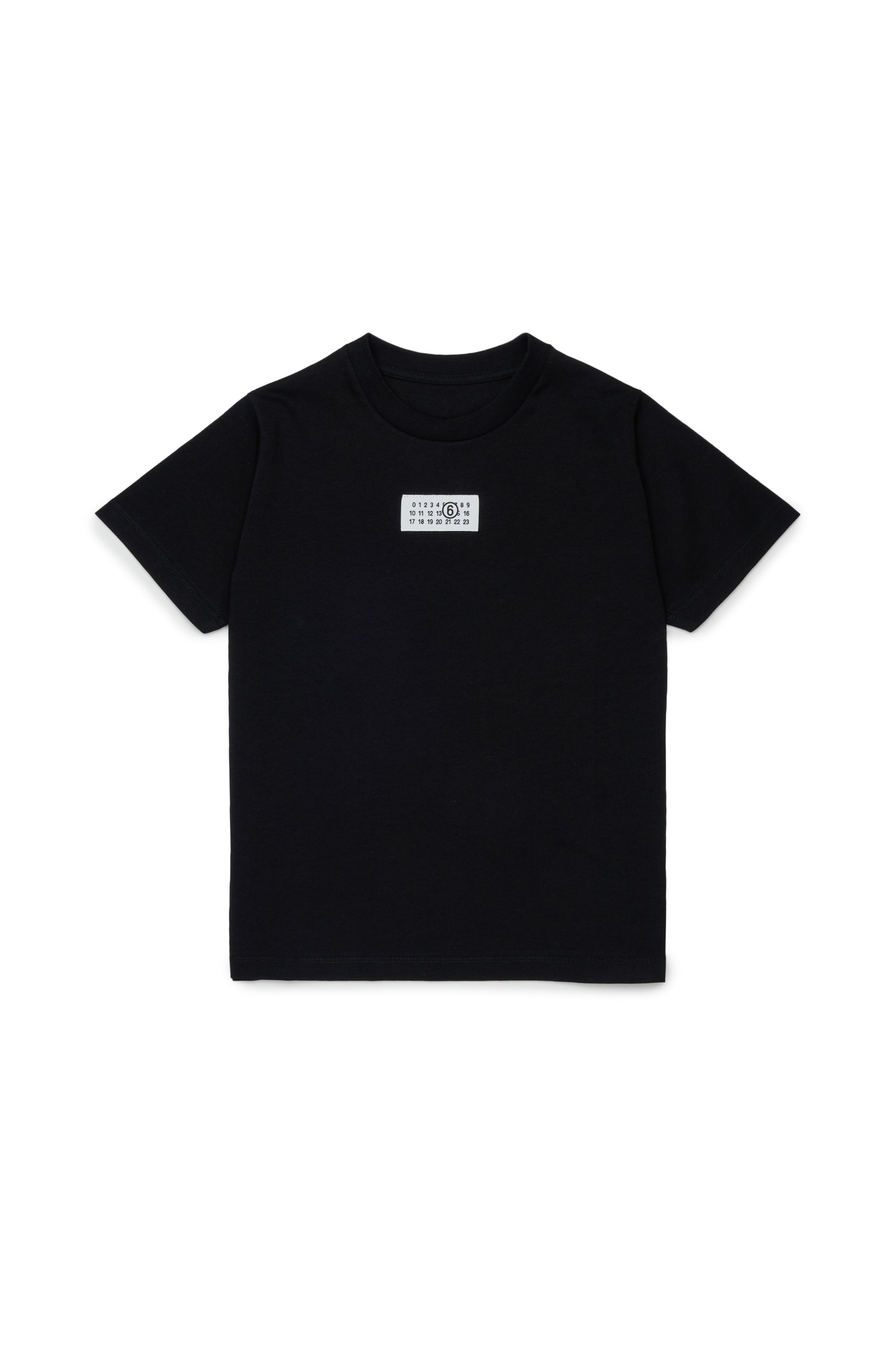 T-shirt Nero M61163MM04I M6900 MM6 MAISON MARGIELA KIDS