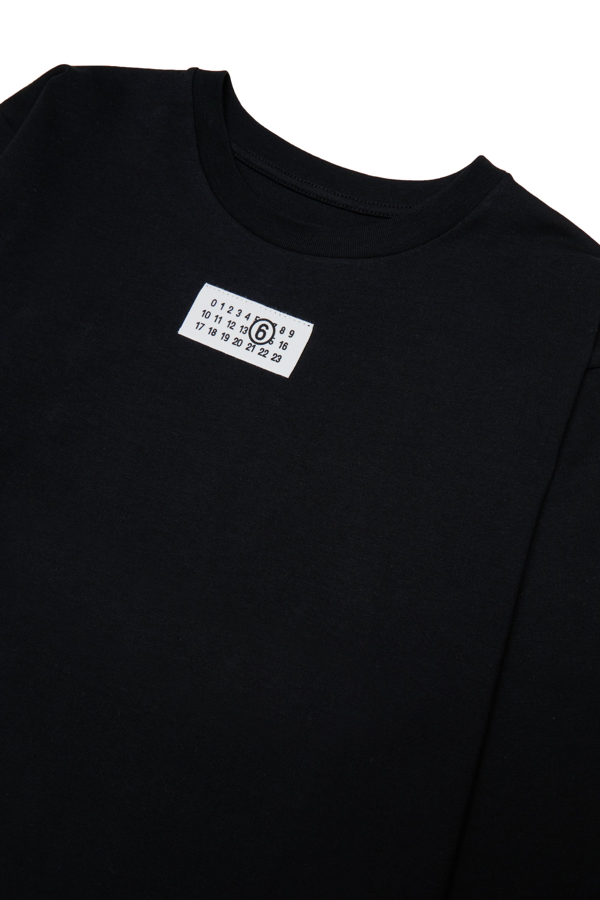 T-shirt Nero M61164MM04I M6900 MM6 MAISON MARGIELA KIDS
