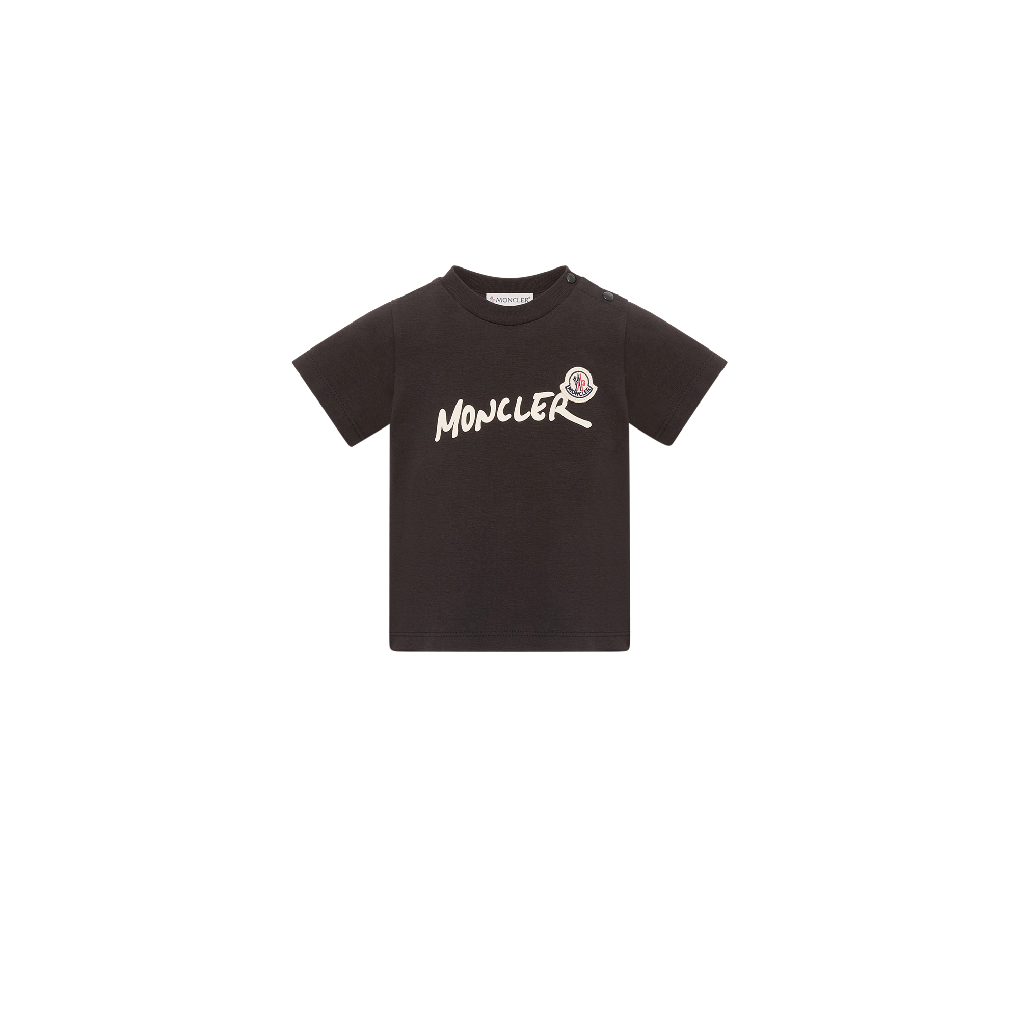 Ss T-Shirt Black L29518C0001389AUM 999 MONCLER KIDS