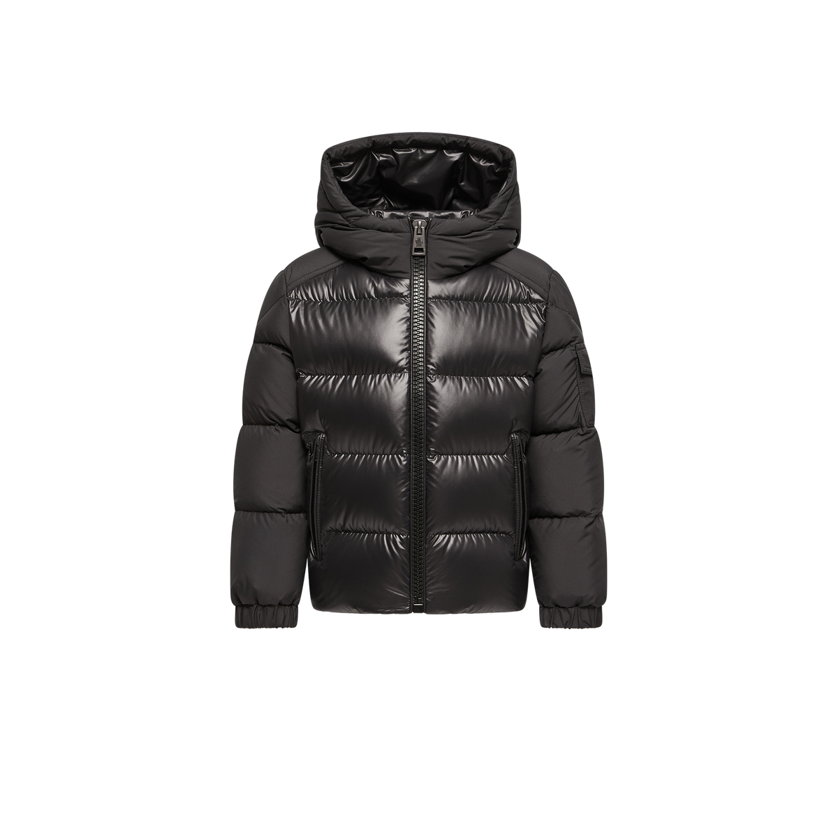 Hyoseris Jacket Black L29541A00076597YX 999 MONCLER KIDS