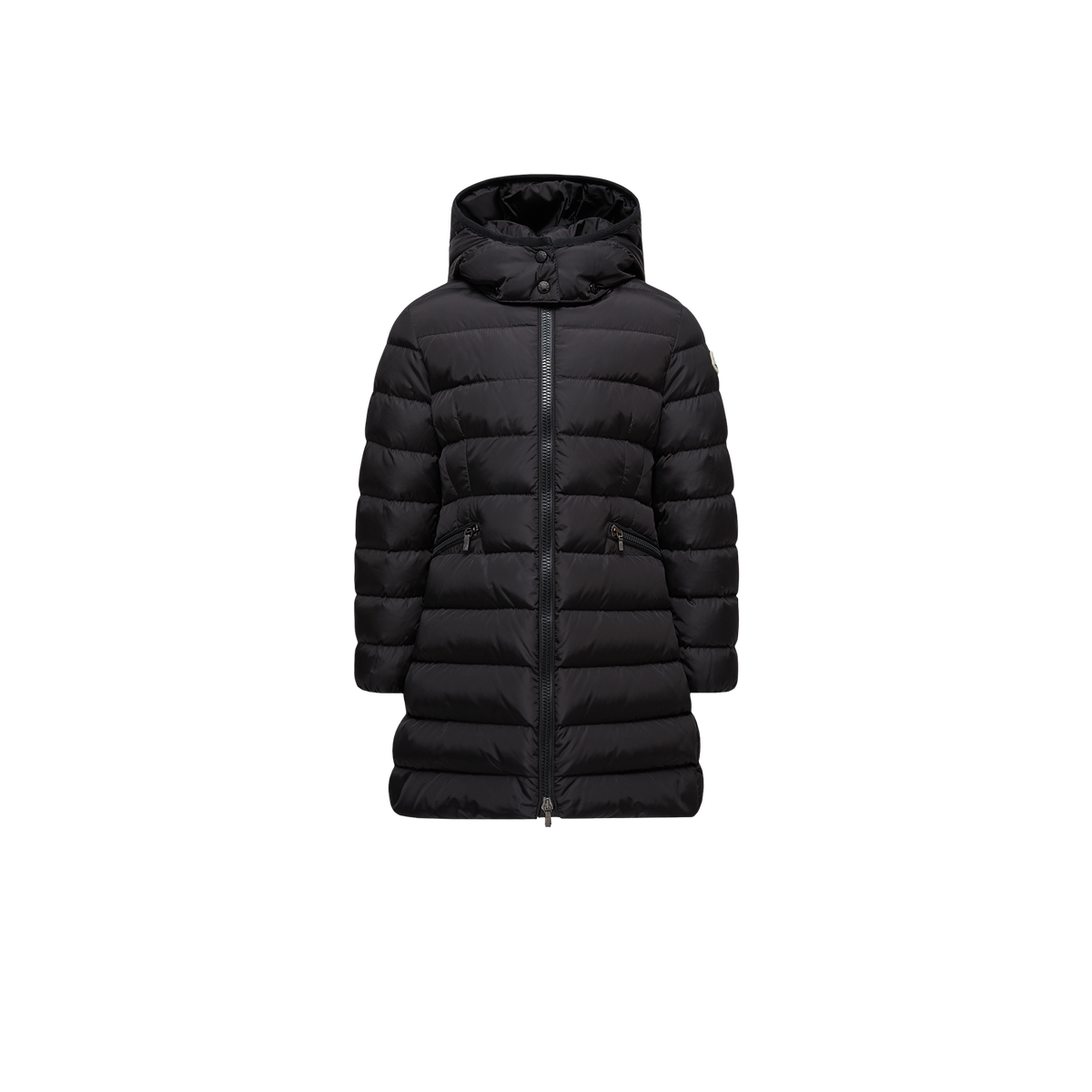 Charpal Long Coat Black L29541C5021054155 999 MONCLER KIDS